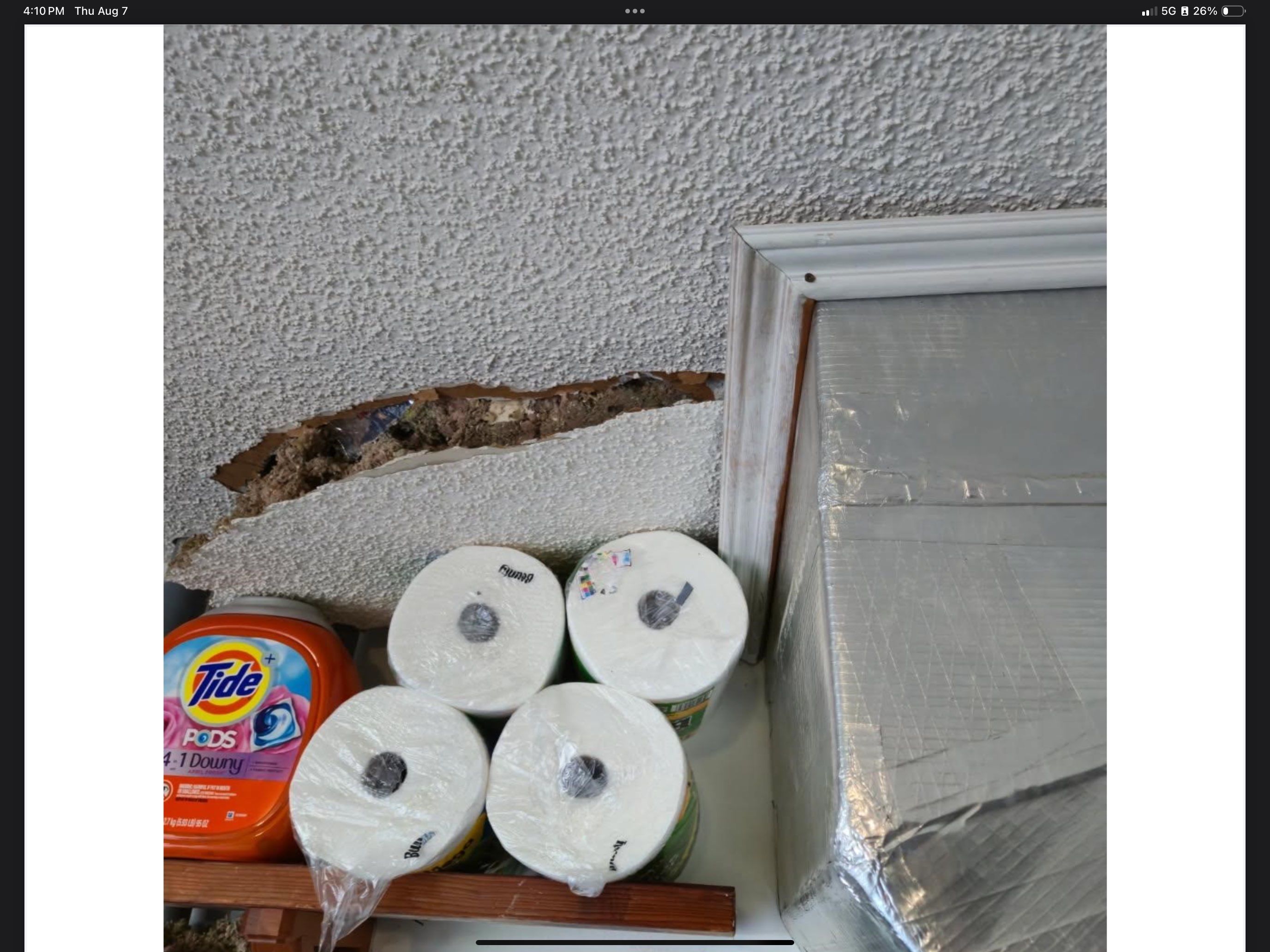 Popcorn Ceiling Repair by Axtra Hand