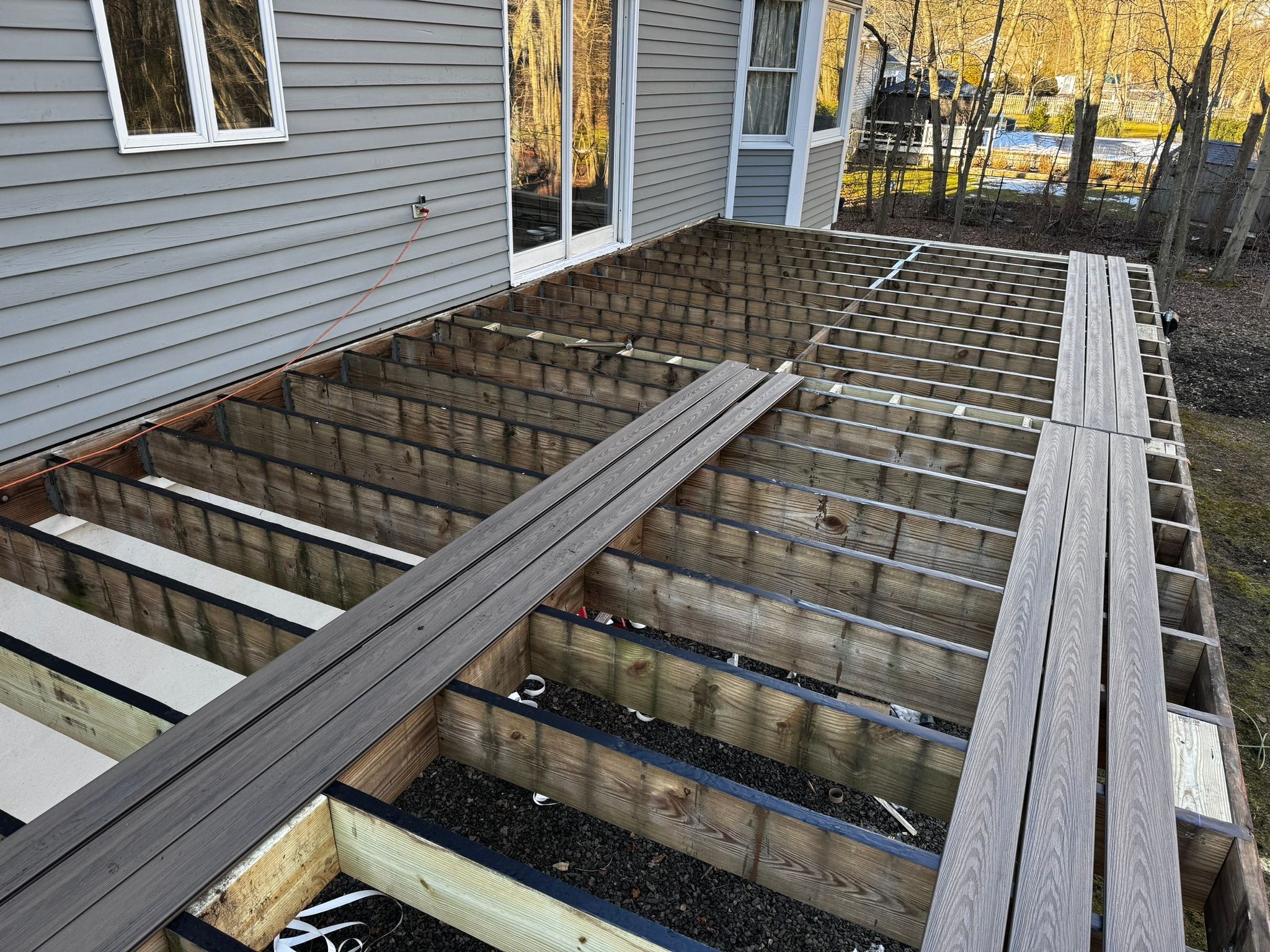 Deck Resurface in wall nj by deck guardian