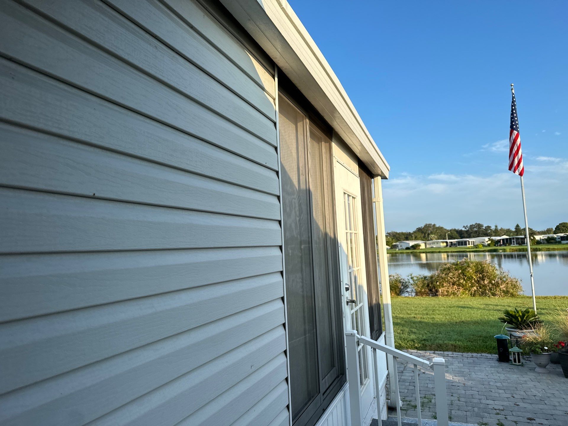🏡 Mobile Home Soft Wash – Colony Cove, Ellenton, FL by Sunshine AquaWash