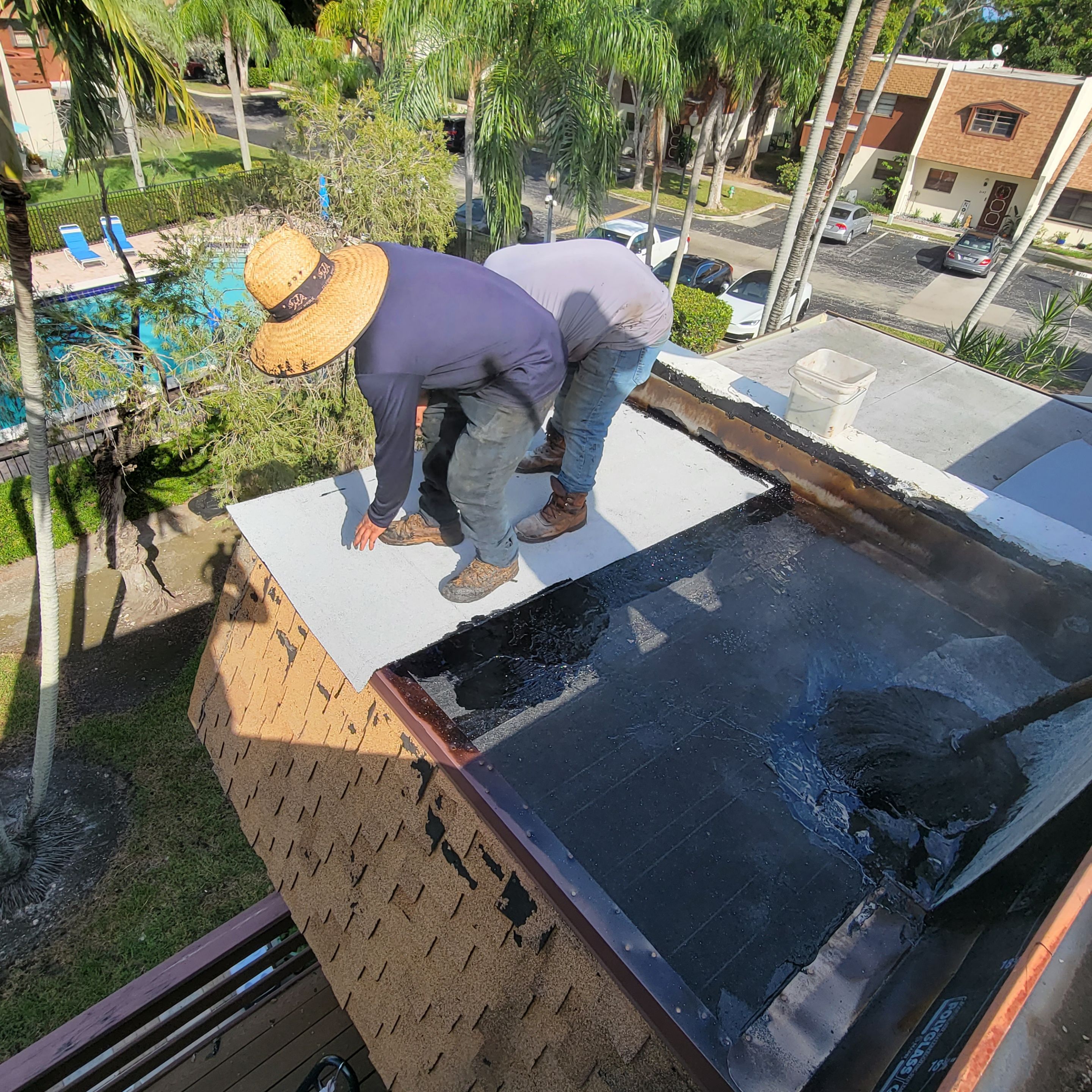 Scott St., Hollywood, FL by G&J Roofing 