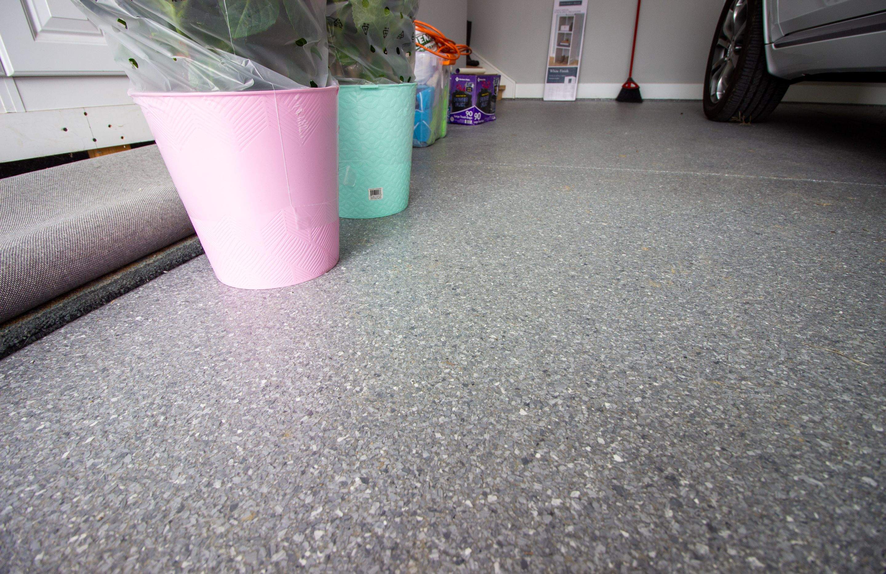 Garage, Barn and Patio Floor using Granite by Your1DayFloor.com