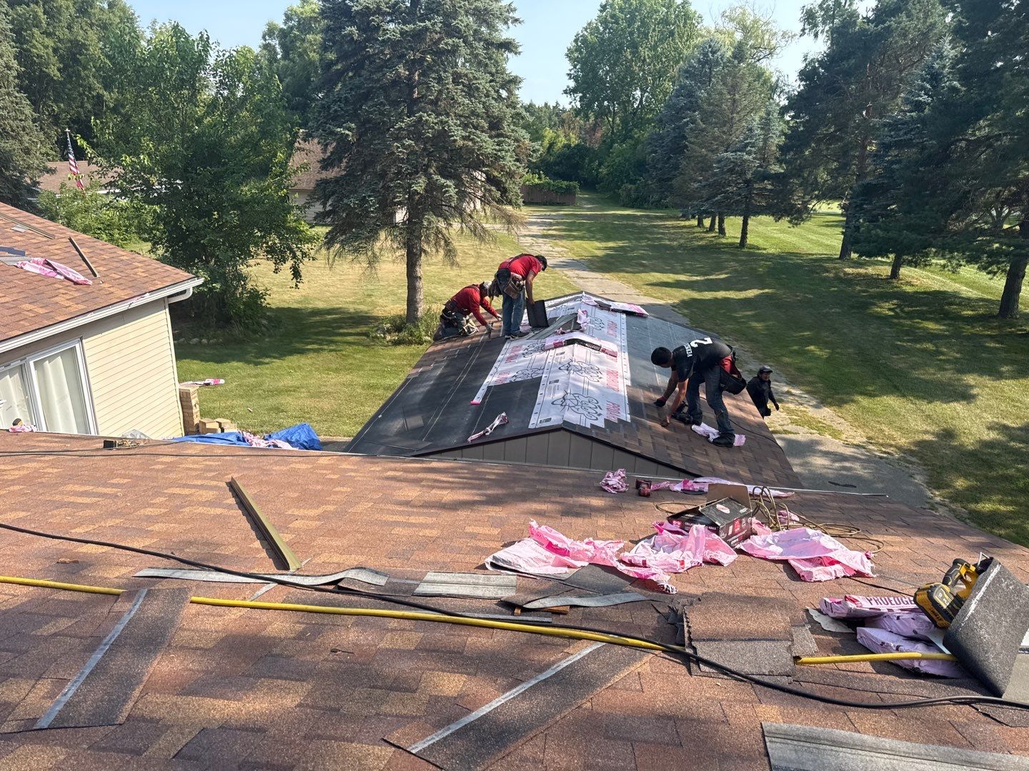 Roof Replacement using Owens Corning Tru Definitions by 180 Contractors