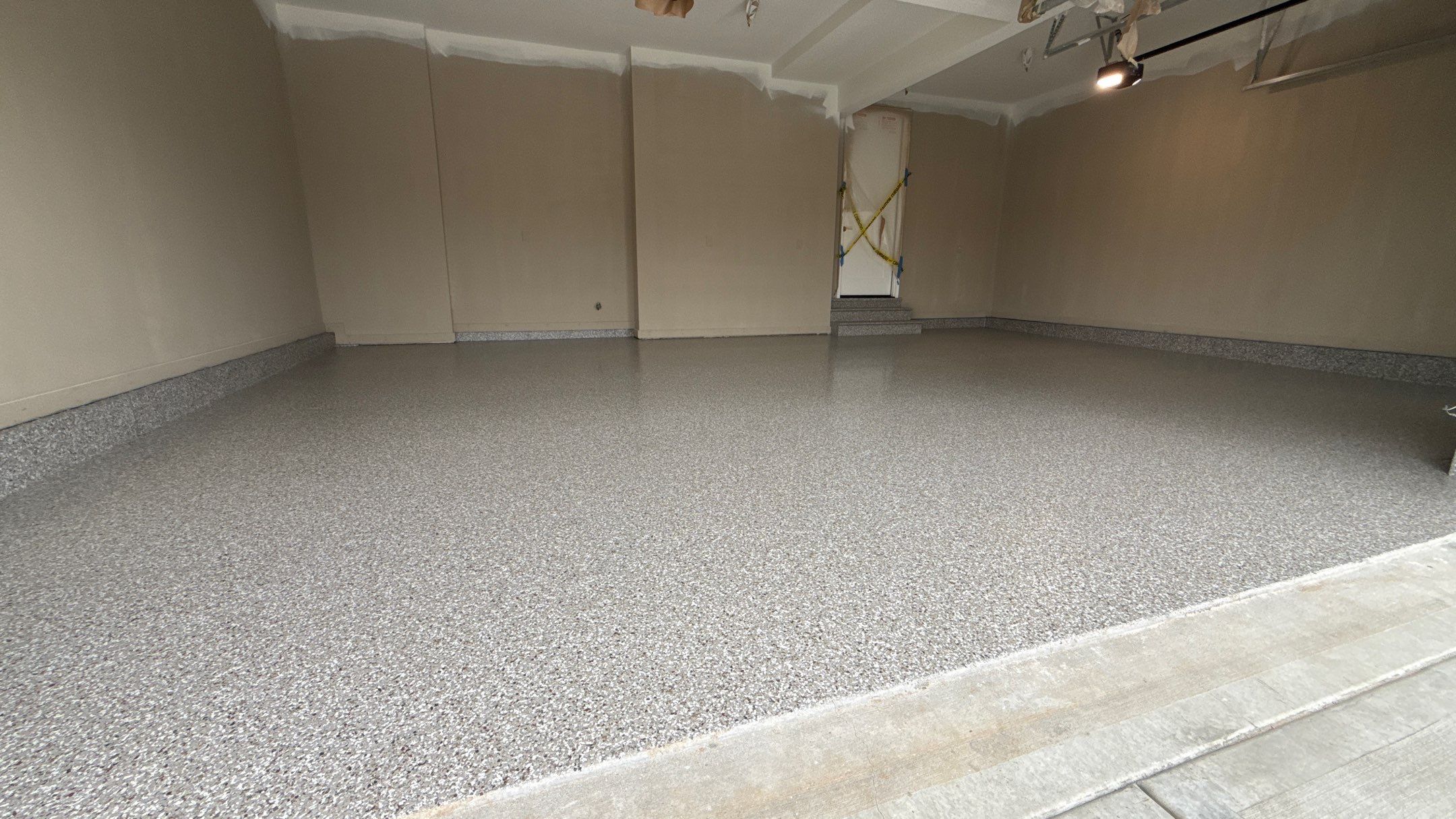 Custom Garage Epoxy Floor in Shawnee by Banner Garage