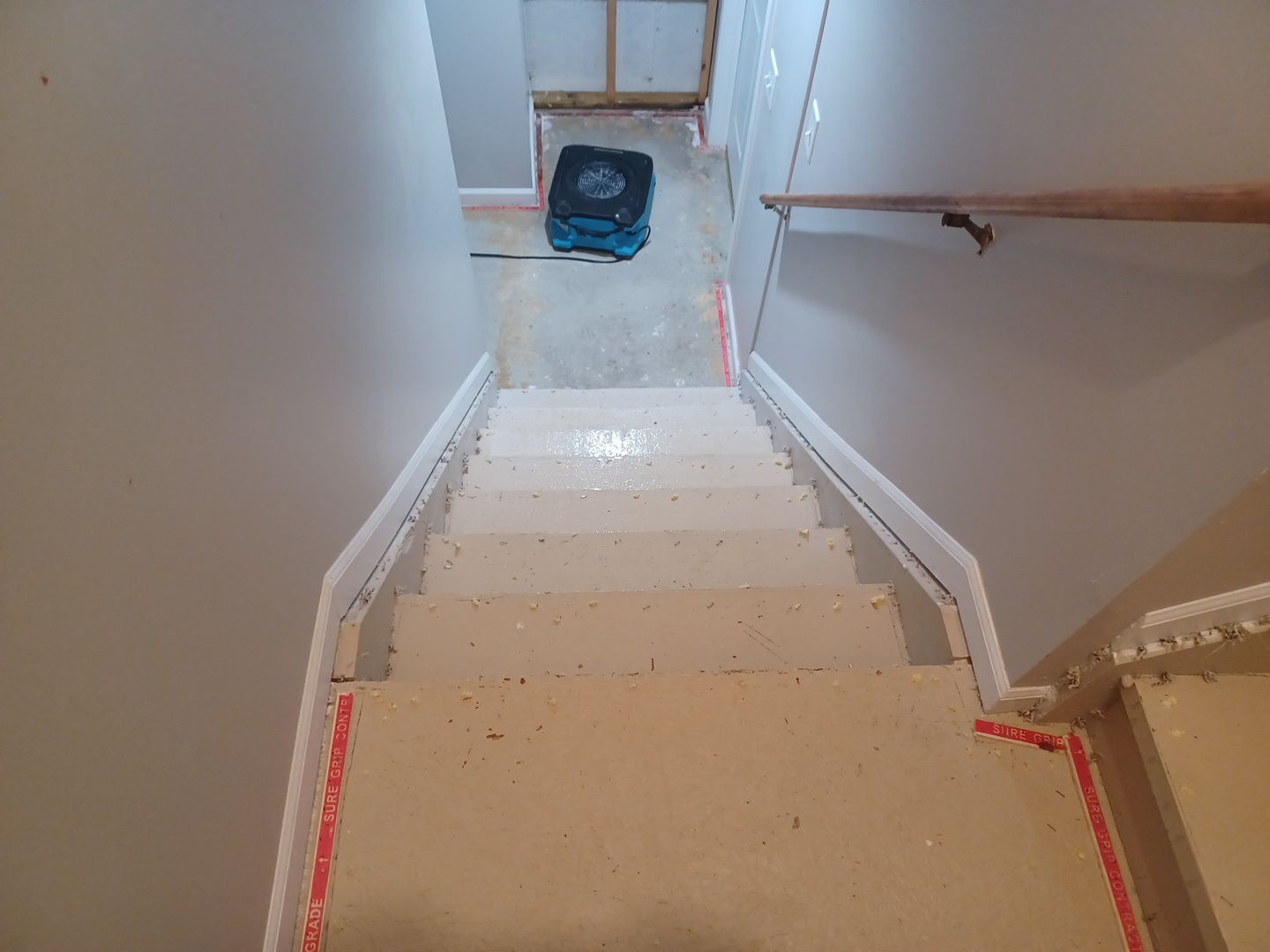 Project in South Lyon by EzDry Water Mitigation & Property Restoration