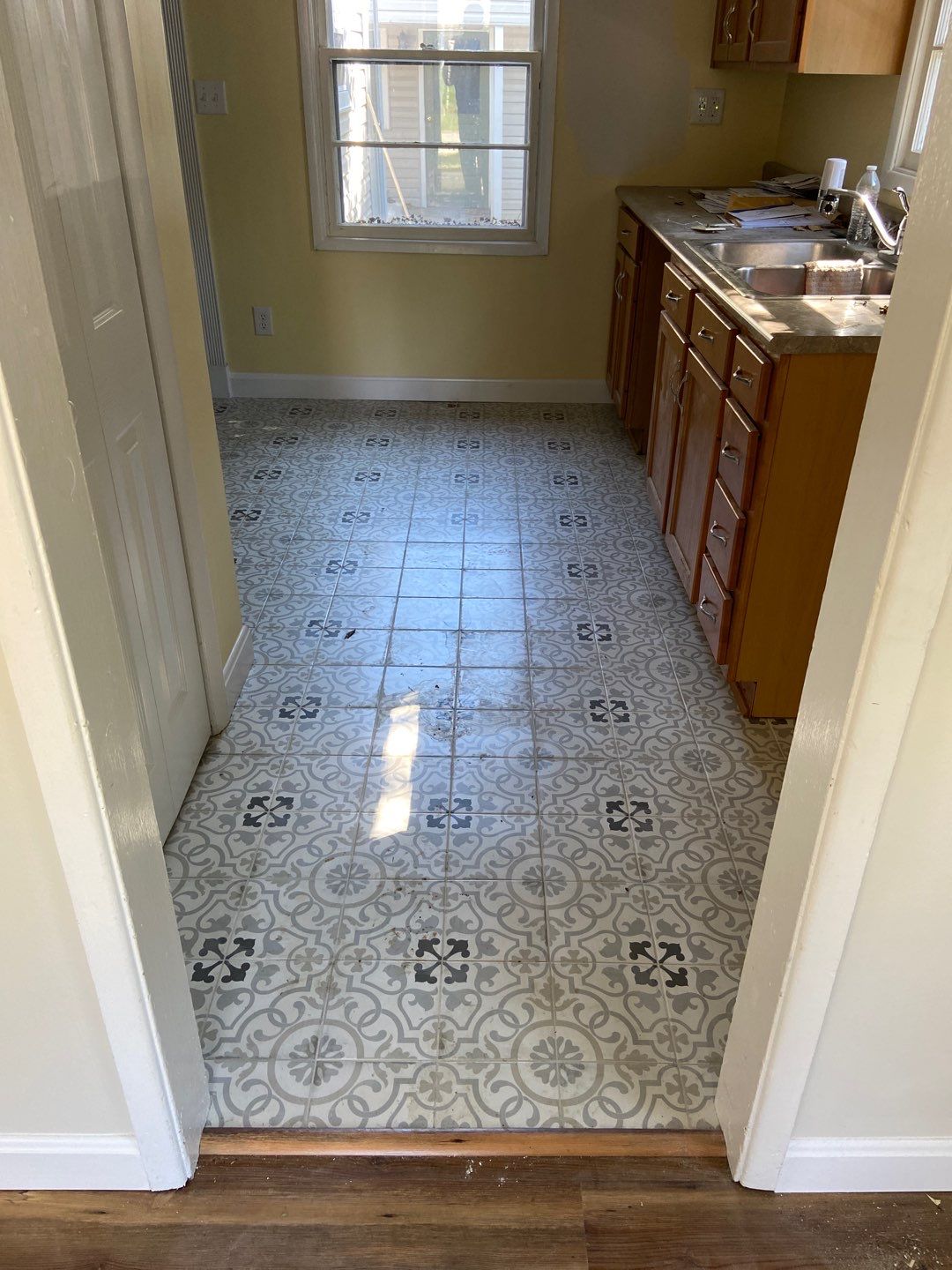 Repairs after water and asbestos remediation by ANR Restoration