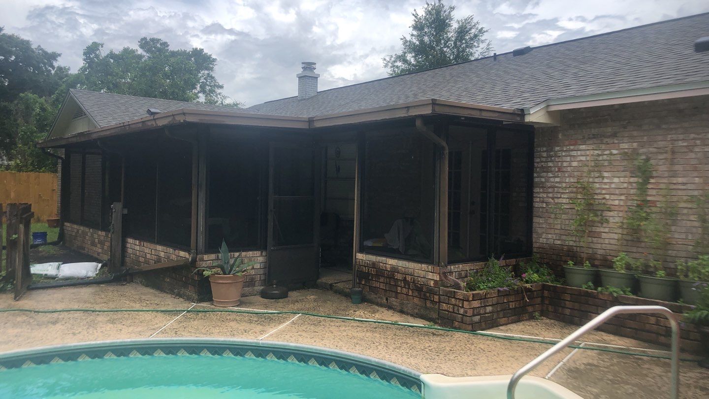 Gutter Installation using K-Style Seamless Gutters by Gutter Professors