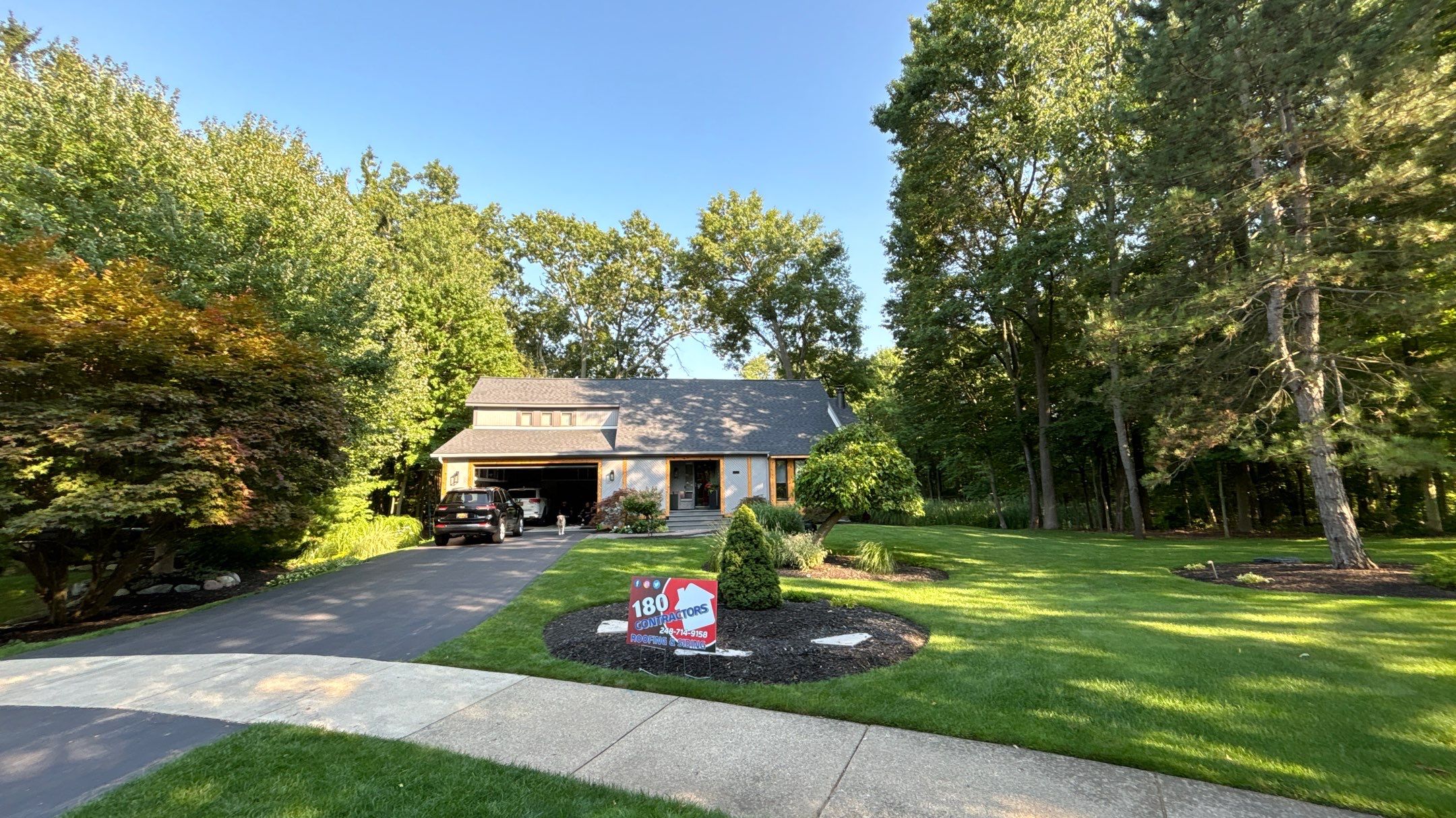 Roof Replacement using CertainTeed Landmark by 180 Contractors