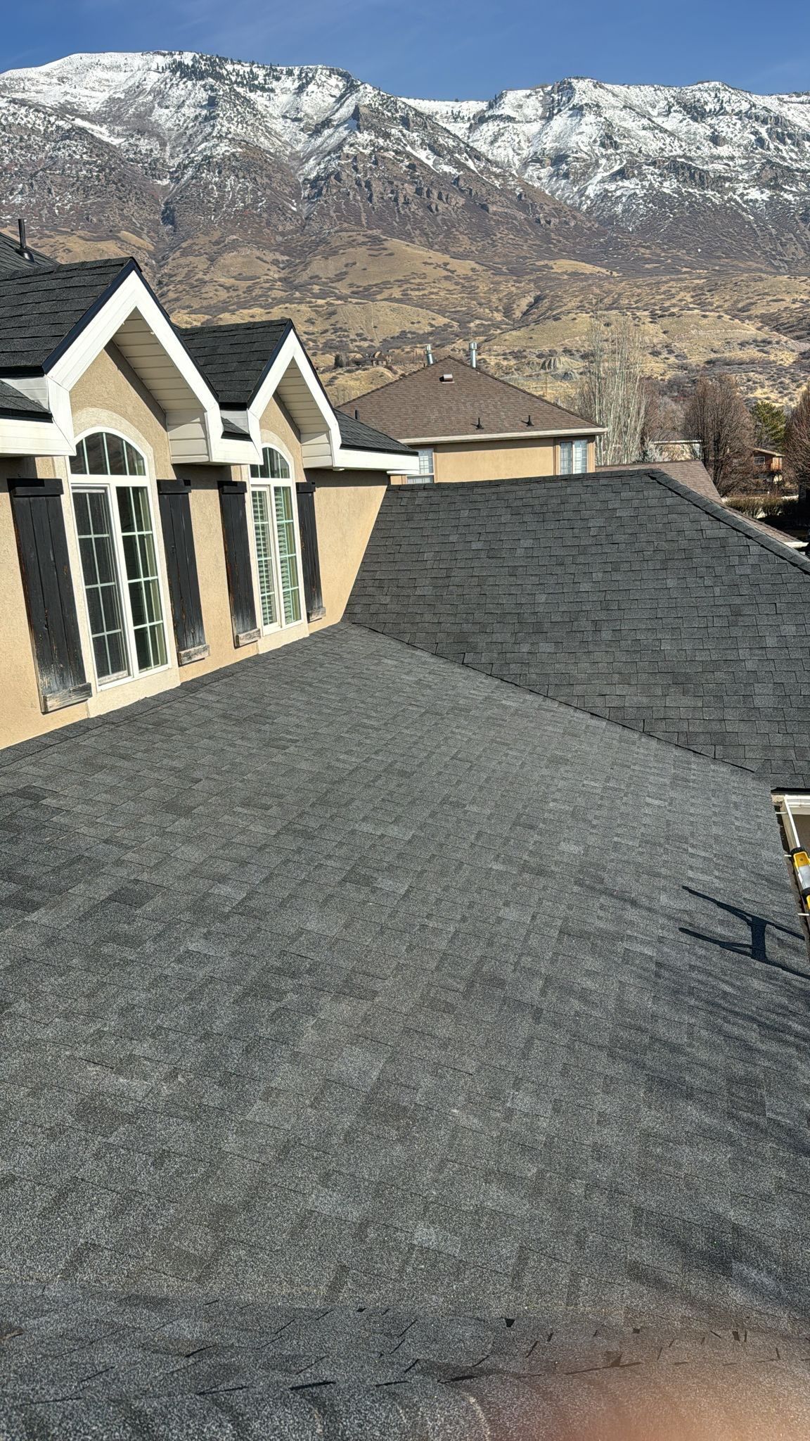 Charcoal Gray Shingles by Reimagine Roofing