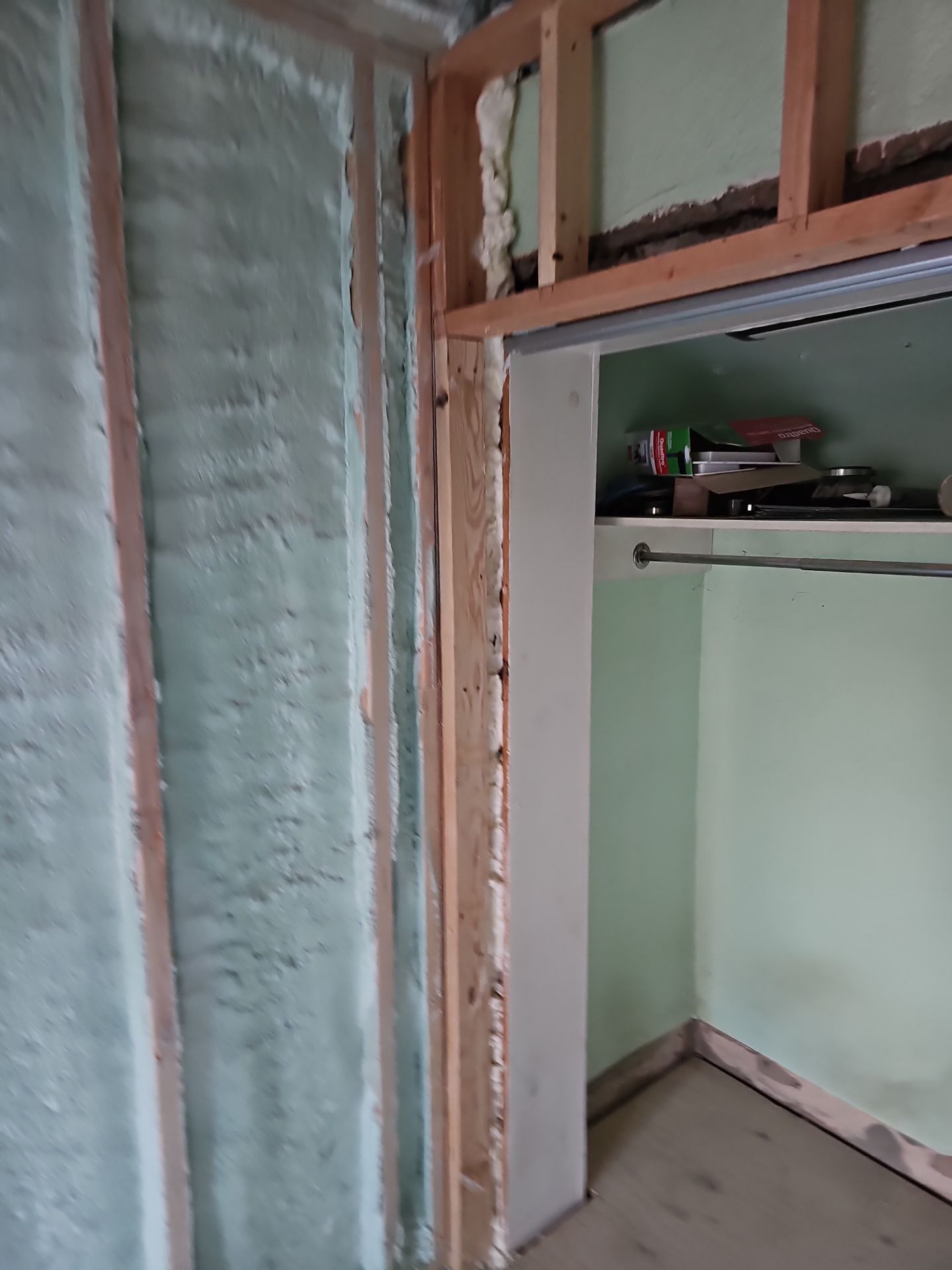 Home Remodel using Closed Cell Spray Foam by NYS Foam & Energy