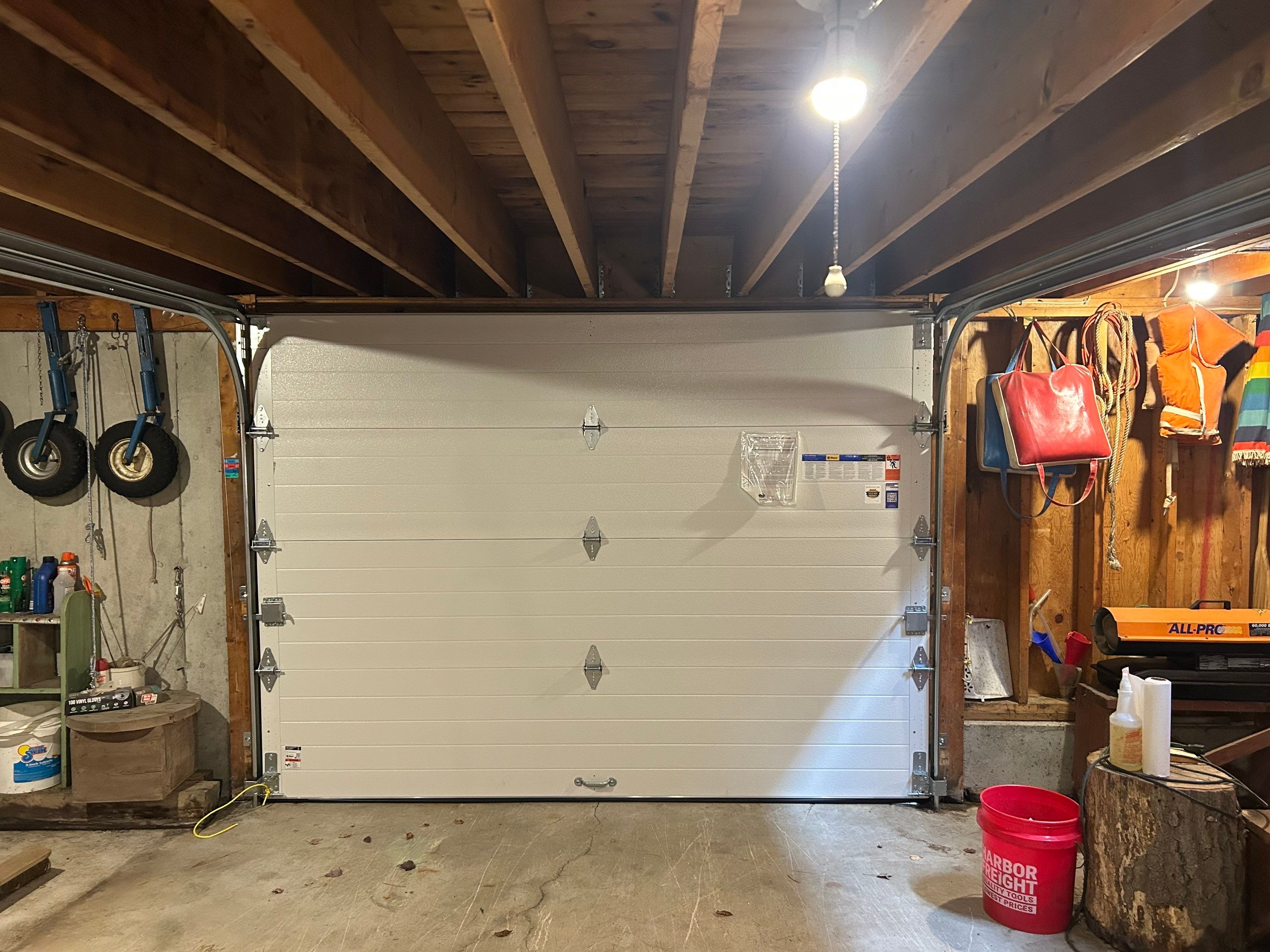 Door Installation using Clopay Modern Steel Garage Doors by Keene Door