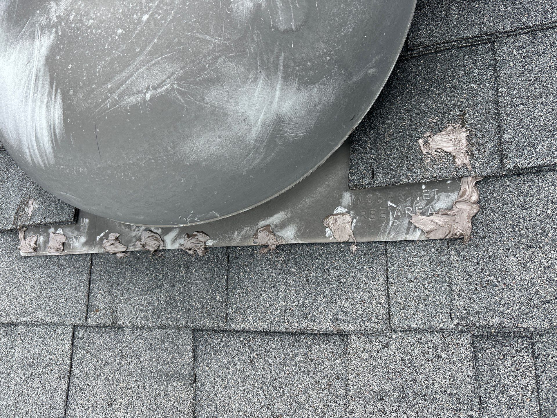 Hail Damage using Owen's Corning Duration (Lifetime) Shingles by Roof Repair Company
