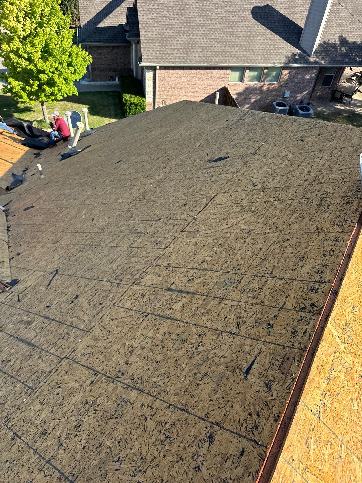Project in Weatherford by Lonestar Roofing and Restoration LLC.