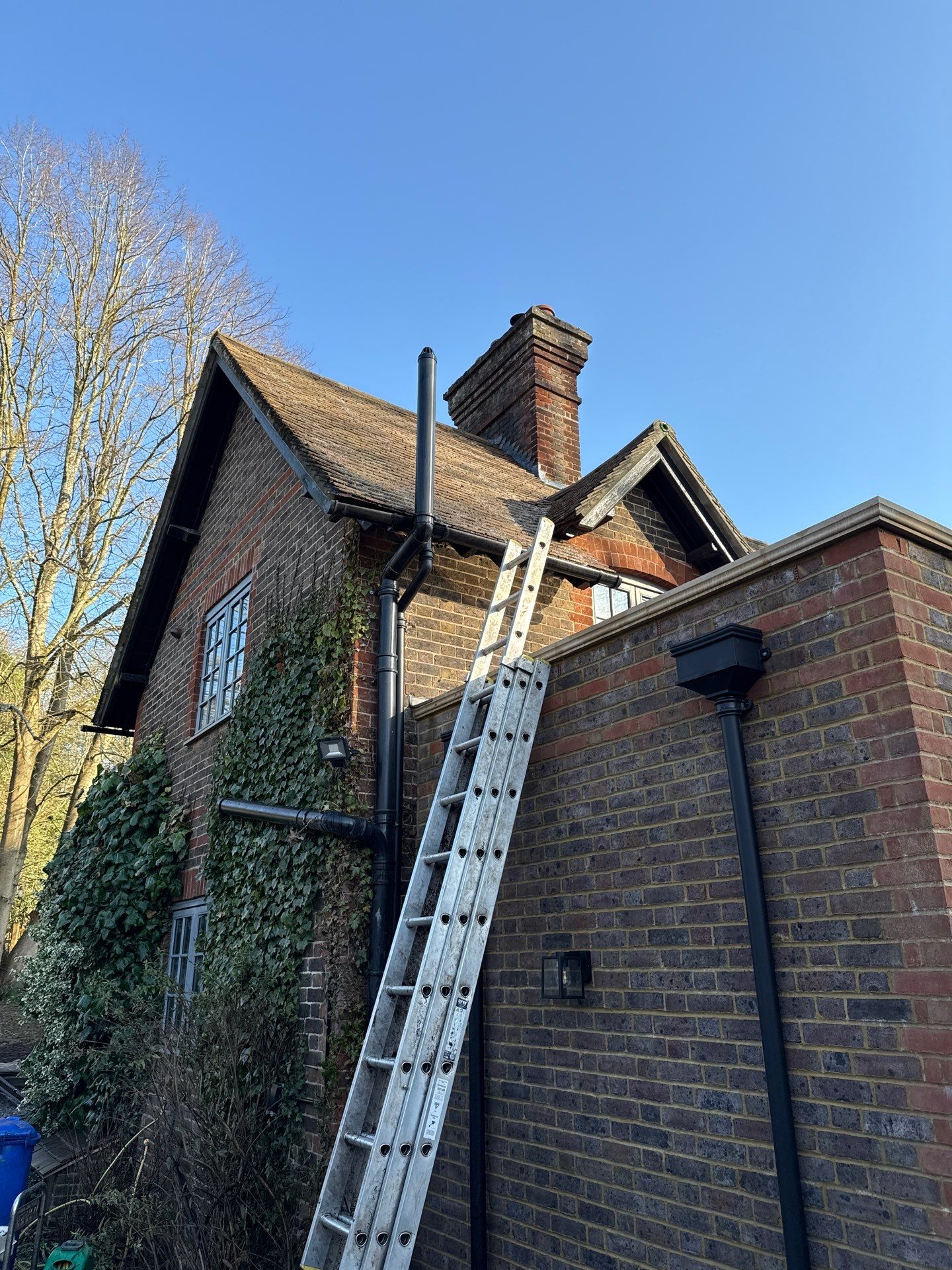 Roof Clean  - Moss Removal - Gutter Clean using Honda 15lpm Low Pressure Washing Machine by Ges Exterior Cleaning ltd