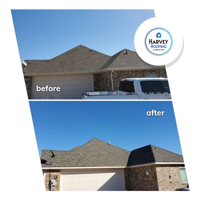 Residential Roofing Installation using Malarkey Legacy Scotchgard Shingles