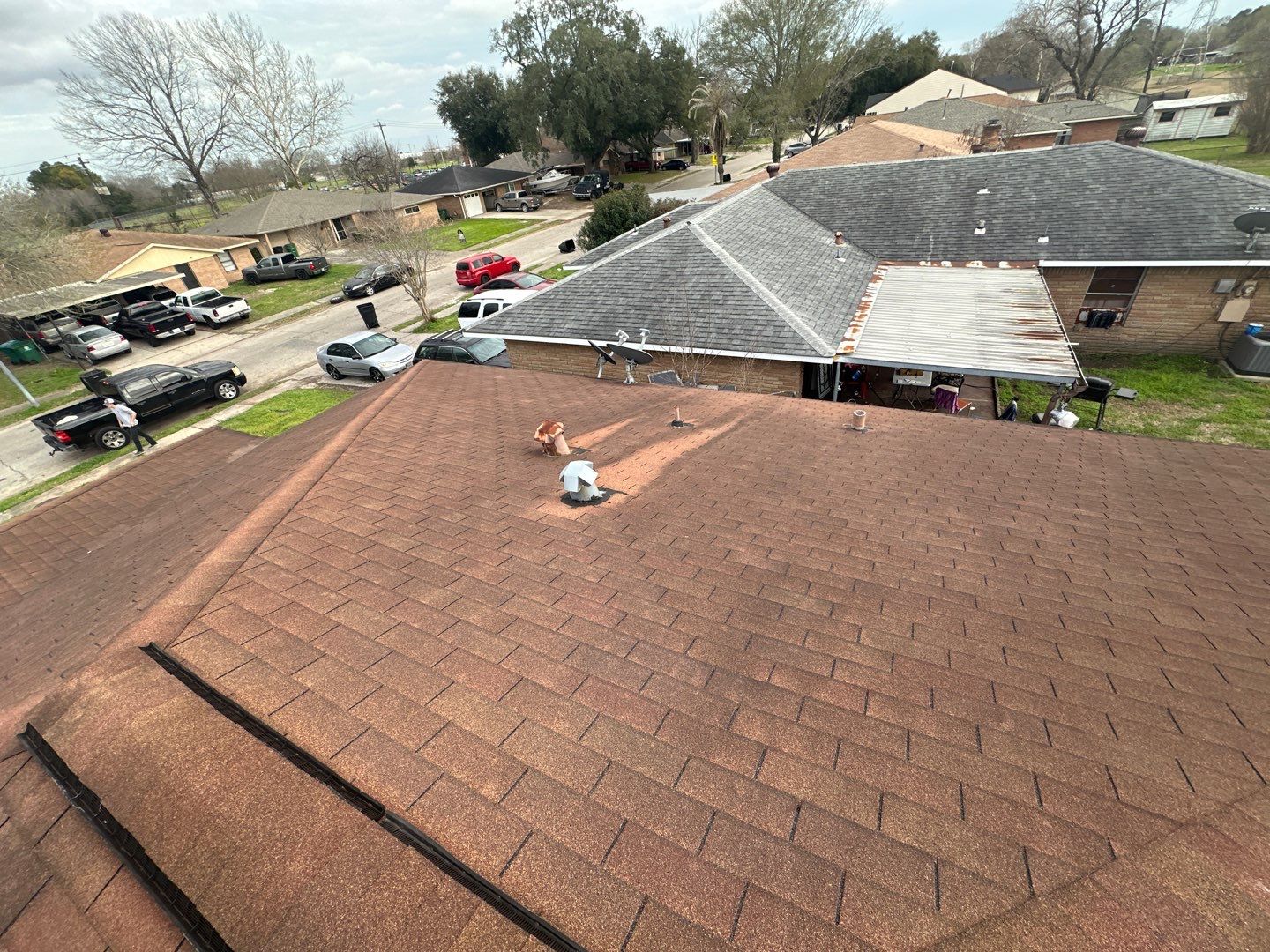 Residential Roofing Repair using Owen's Corning Duration (Lifetime) Shingles by Roof Repair Company