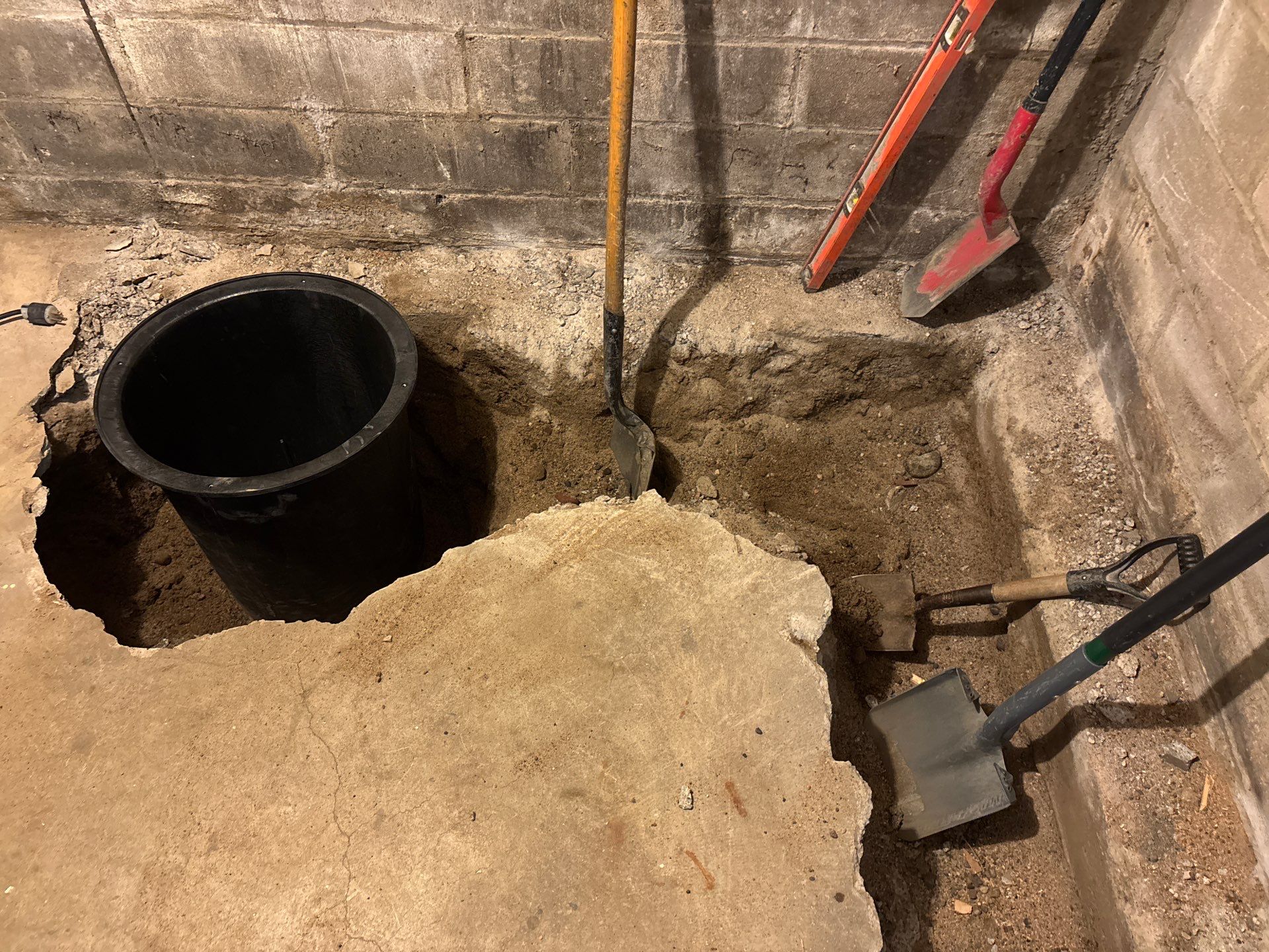 Drain Tile in South Minneapolis by Waterproofing Northeast