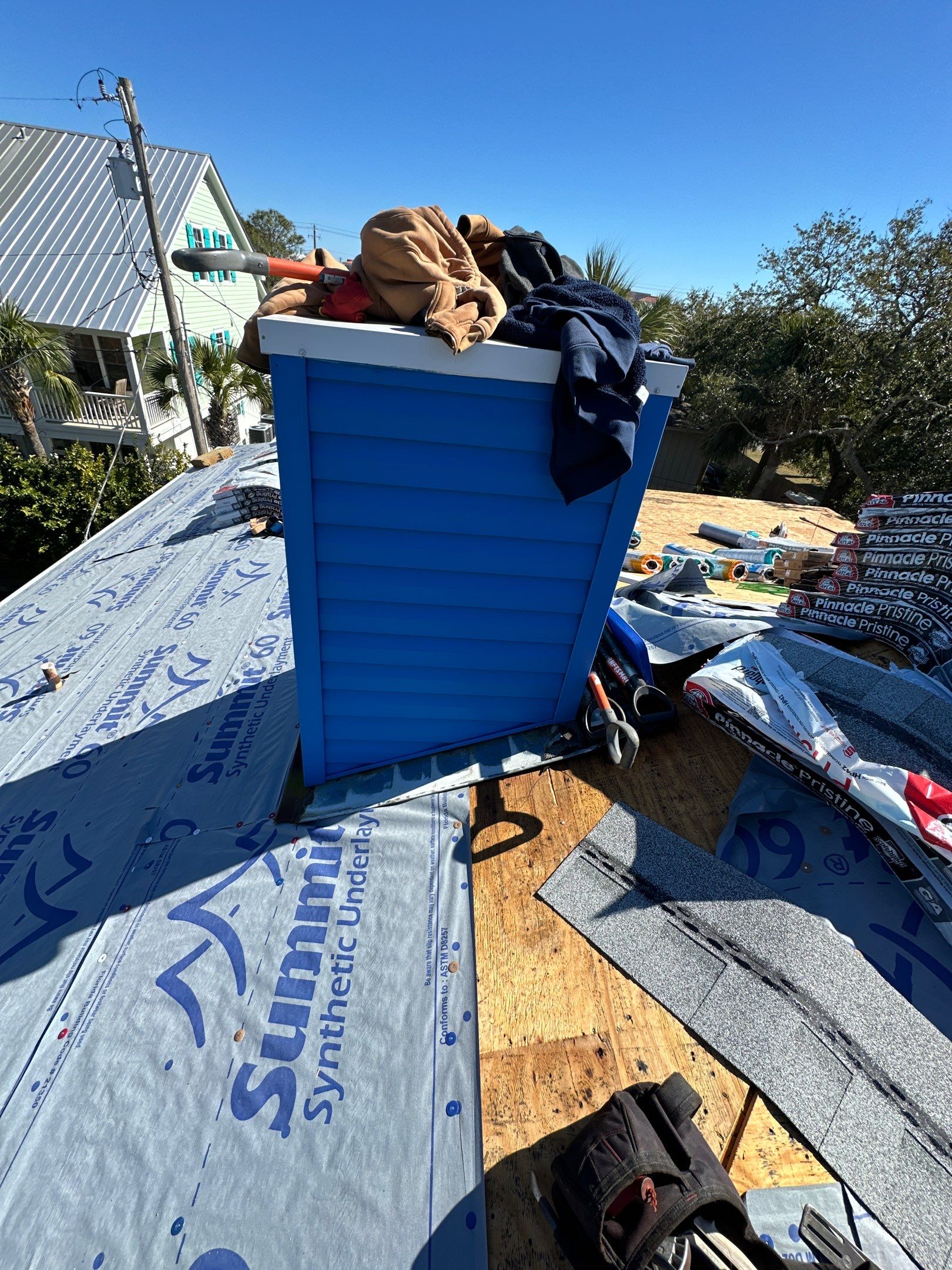 Roof Replacement using Atlas Pinnacle Pristine - Oyster Shell by Rainstoppers Roofing