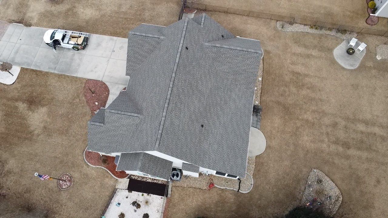 GAF HDZ Weathered Wood by Skybird Roofing