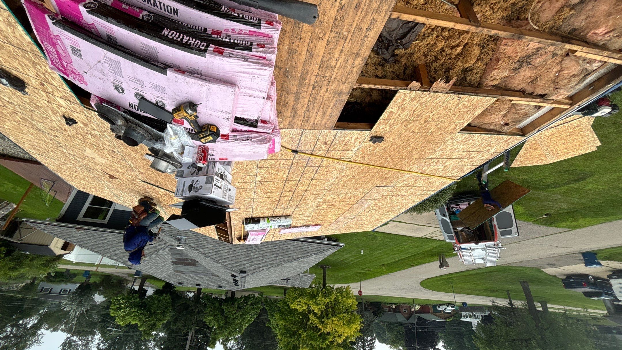 Roof Replacement using Owens Corning Slatestone Gray by 180 Contractors
