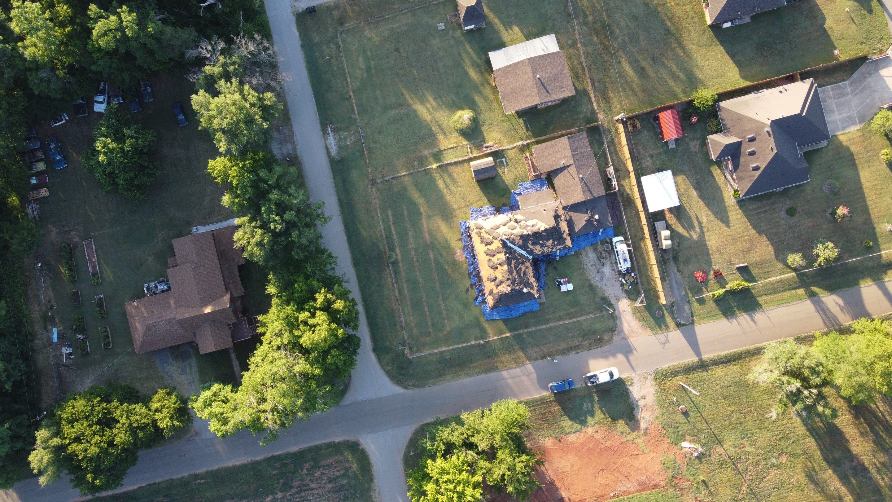 Residential Roofing Installation using GAF Natural Shadow  by A & H Roofing and Contracting