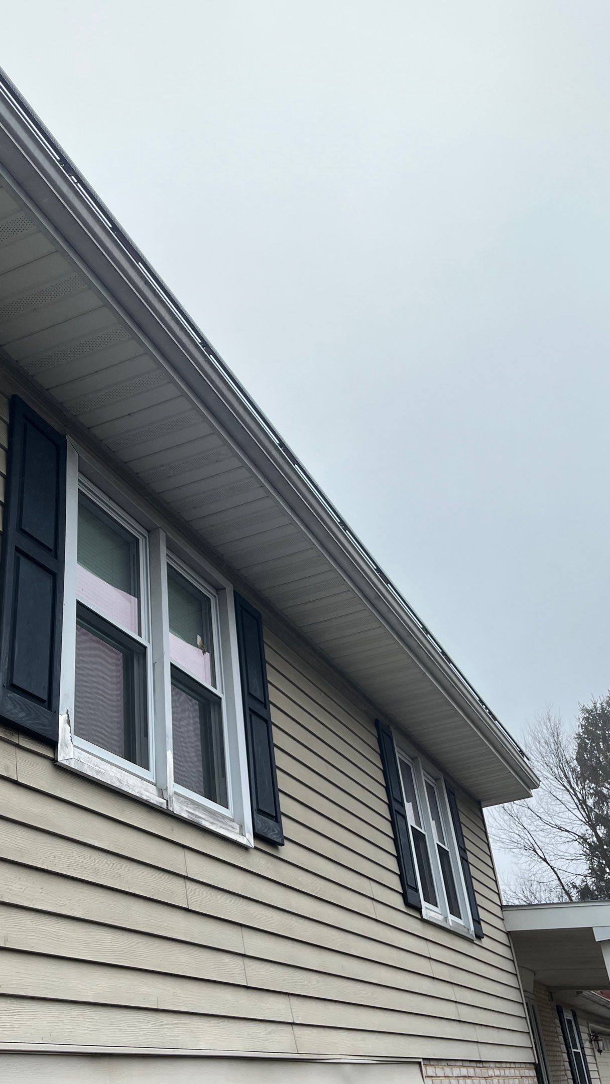 Double Hund Windows and Bow by Aspen Home Improvements