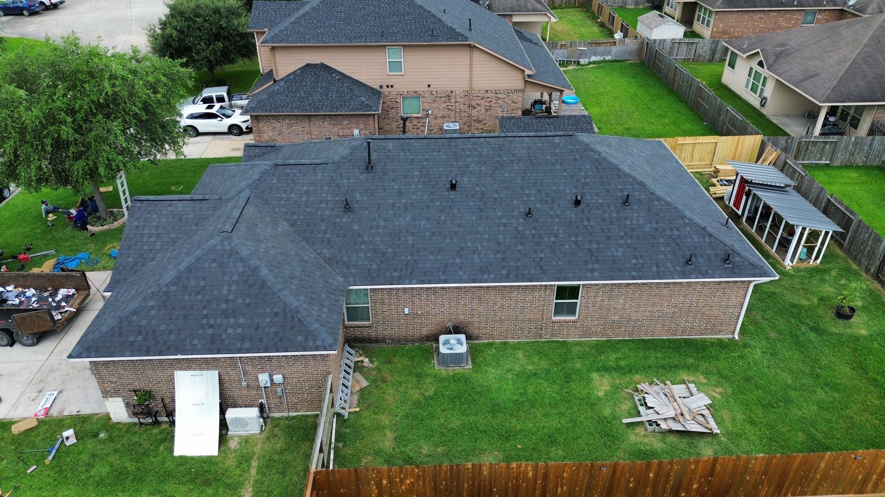 Crosby Roof Install by Modern BYLT Roofing & Construction