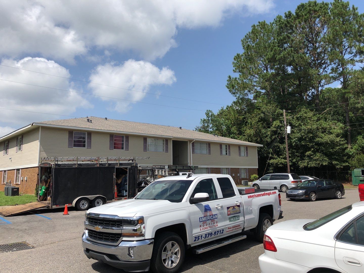 Residential Roofing Installation using Roof Replacement by American Roofing & Construction LLC