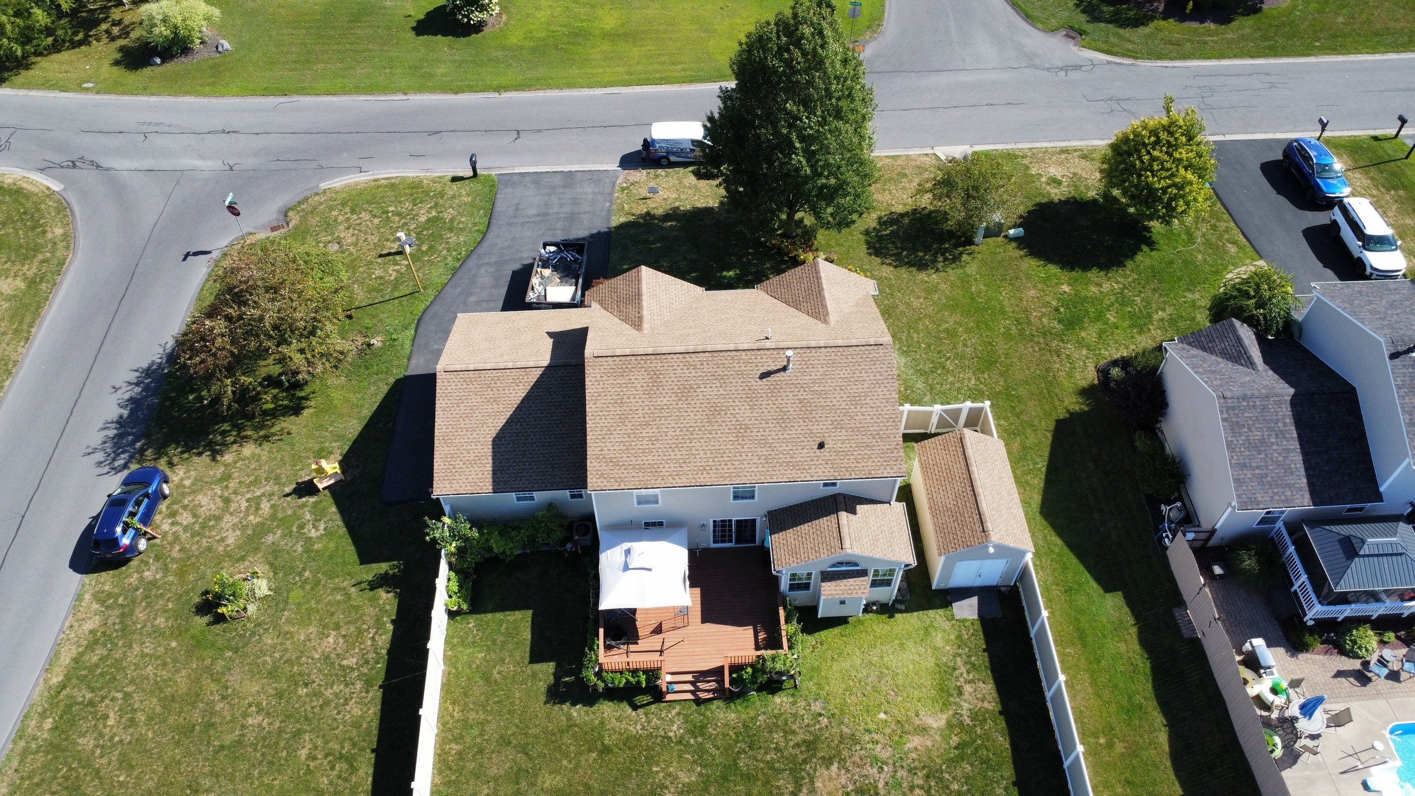 Roof Replacement Completed in Cicero, NY! 🏡 by Alpha Omega Roofing LLC