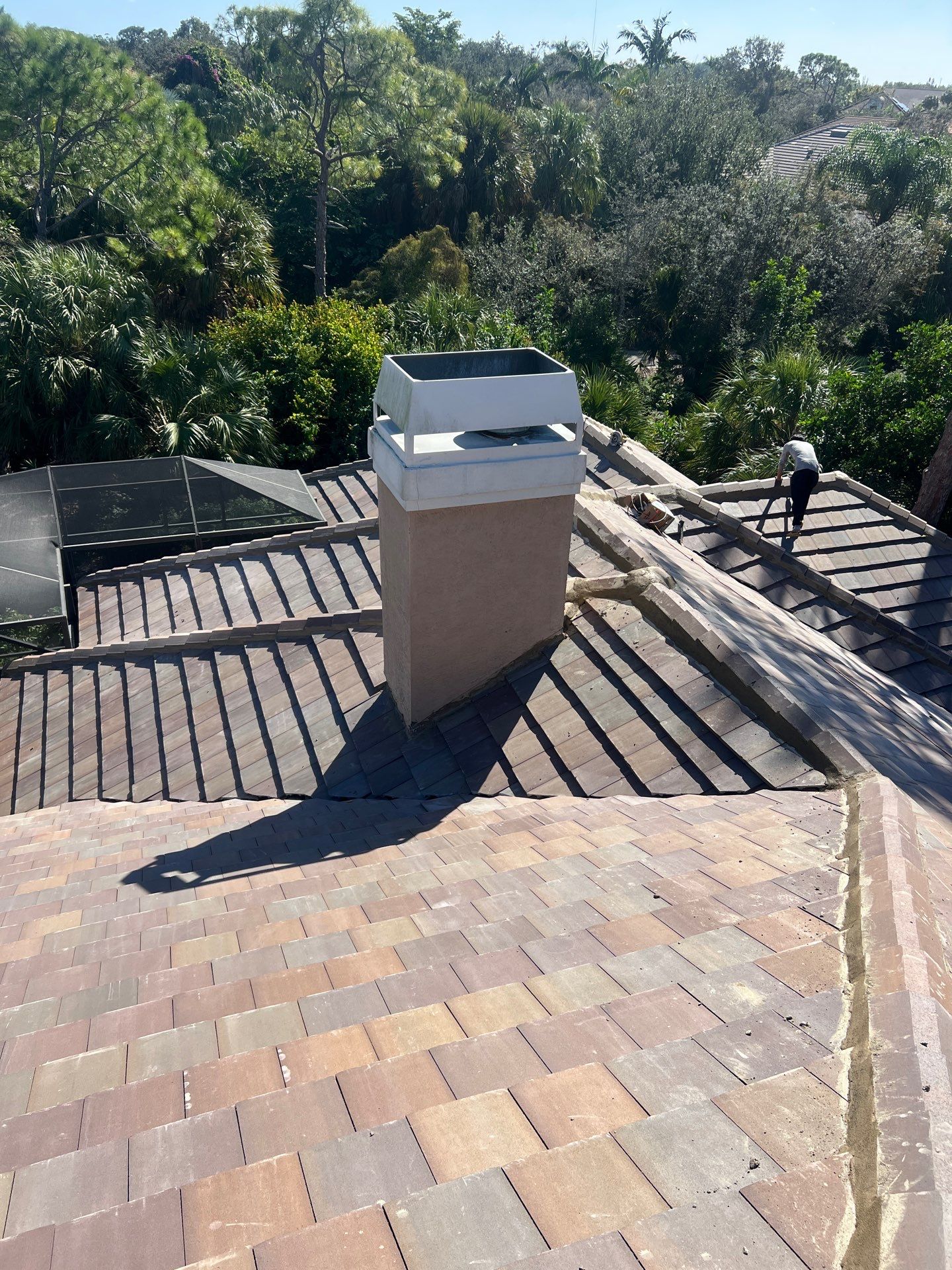 Residential Re-Roof using Eagle Roof Tile by First Due Roofing