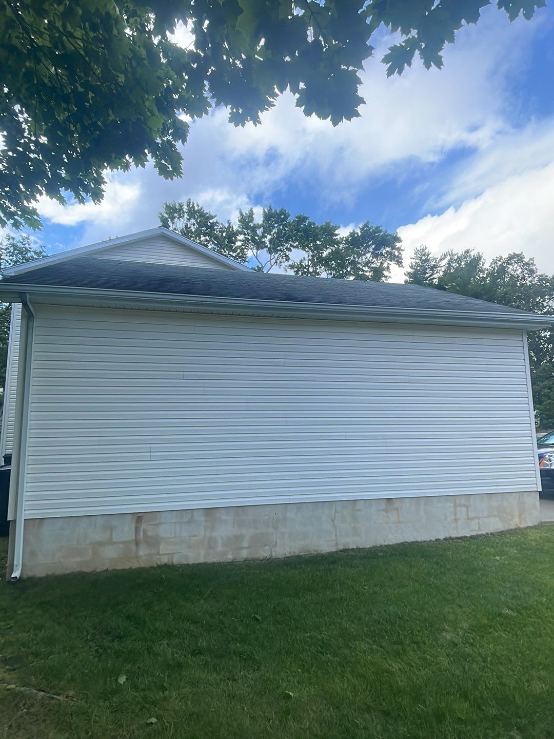 House Wash, Roof Refresh sections & Concrete Cleaning by SJ Exterior