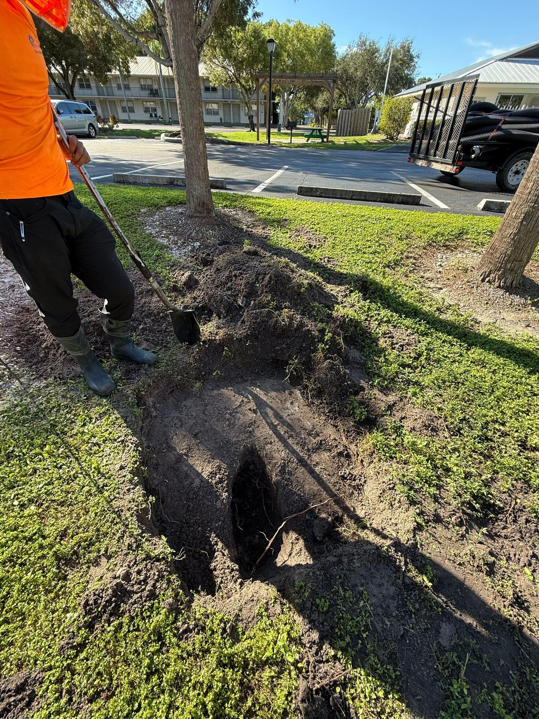 Naples Apartment Complex Culvert Cleaning by APS Power & Water