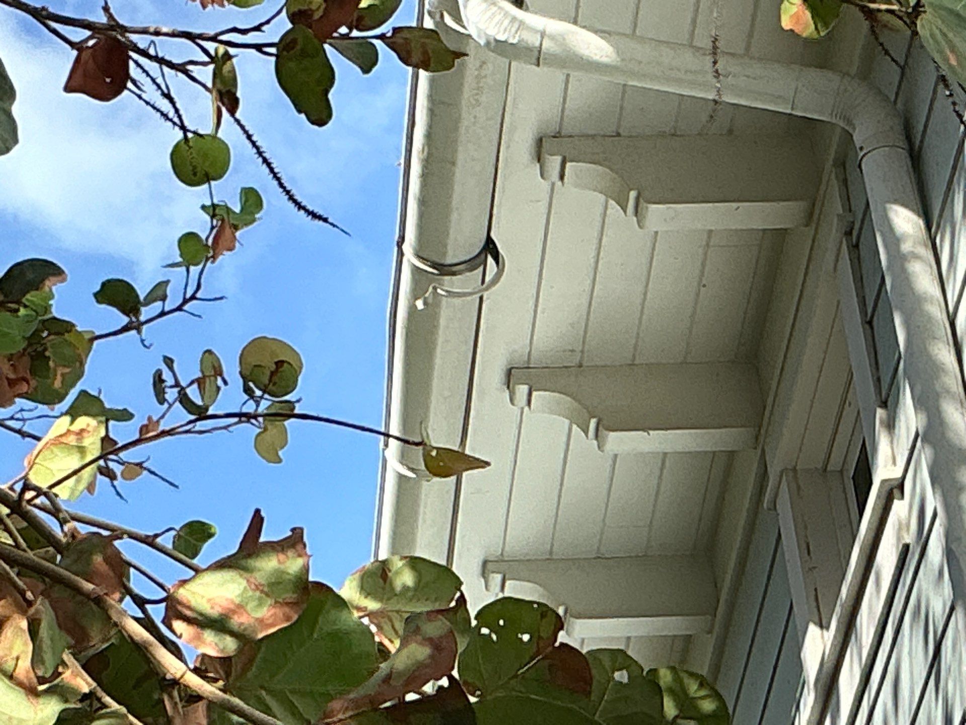 All New 1/2 Round Gutters in Nokomis FL by Gutter Professors
