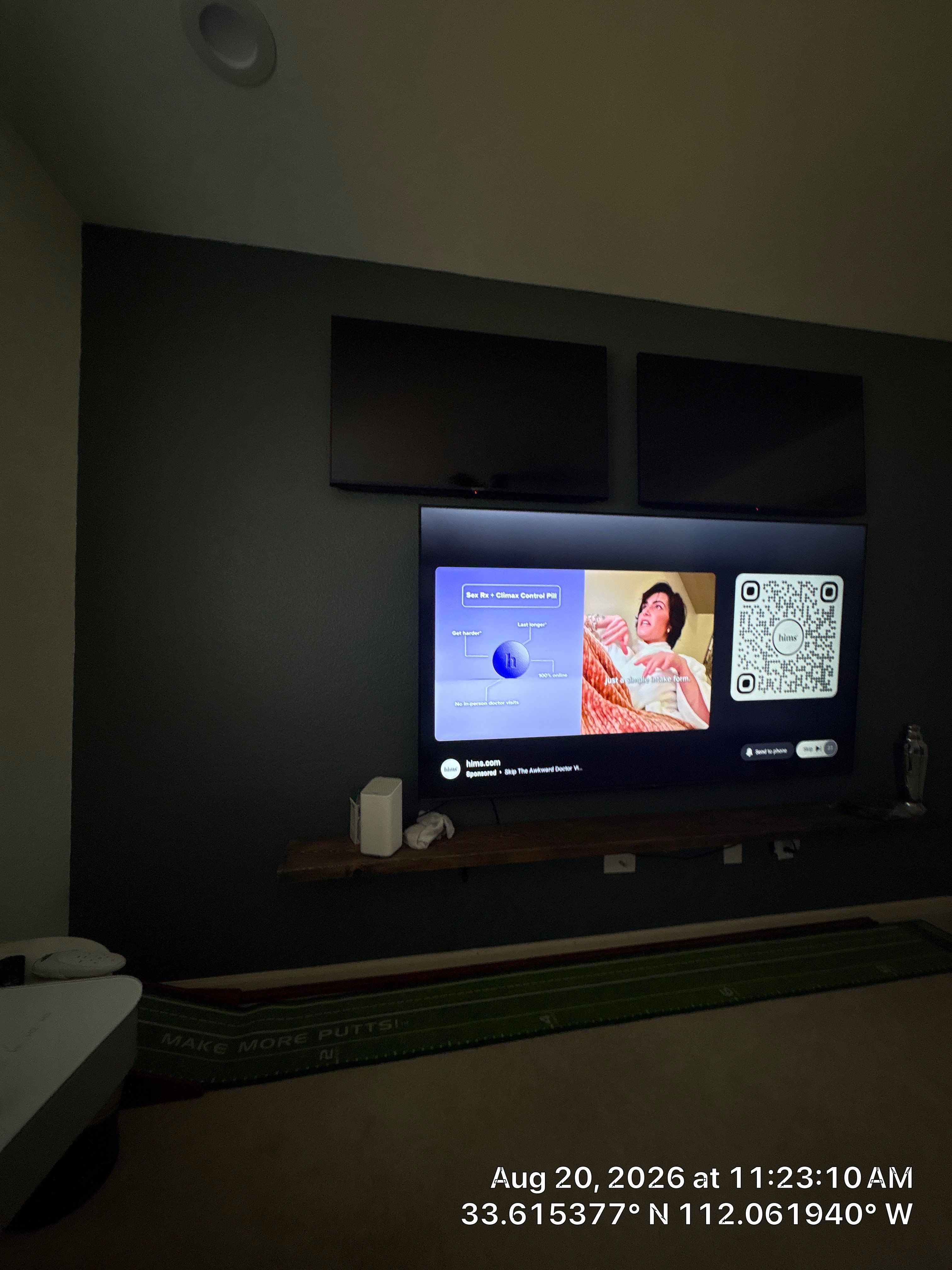 Interior Home Office Refresh with Custom Accent Wall in Phoenix by CompanyCam Sales Demo