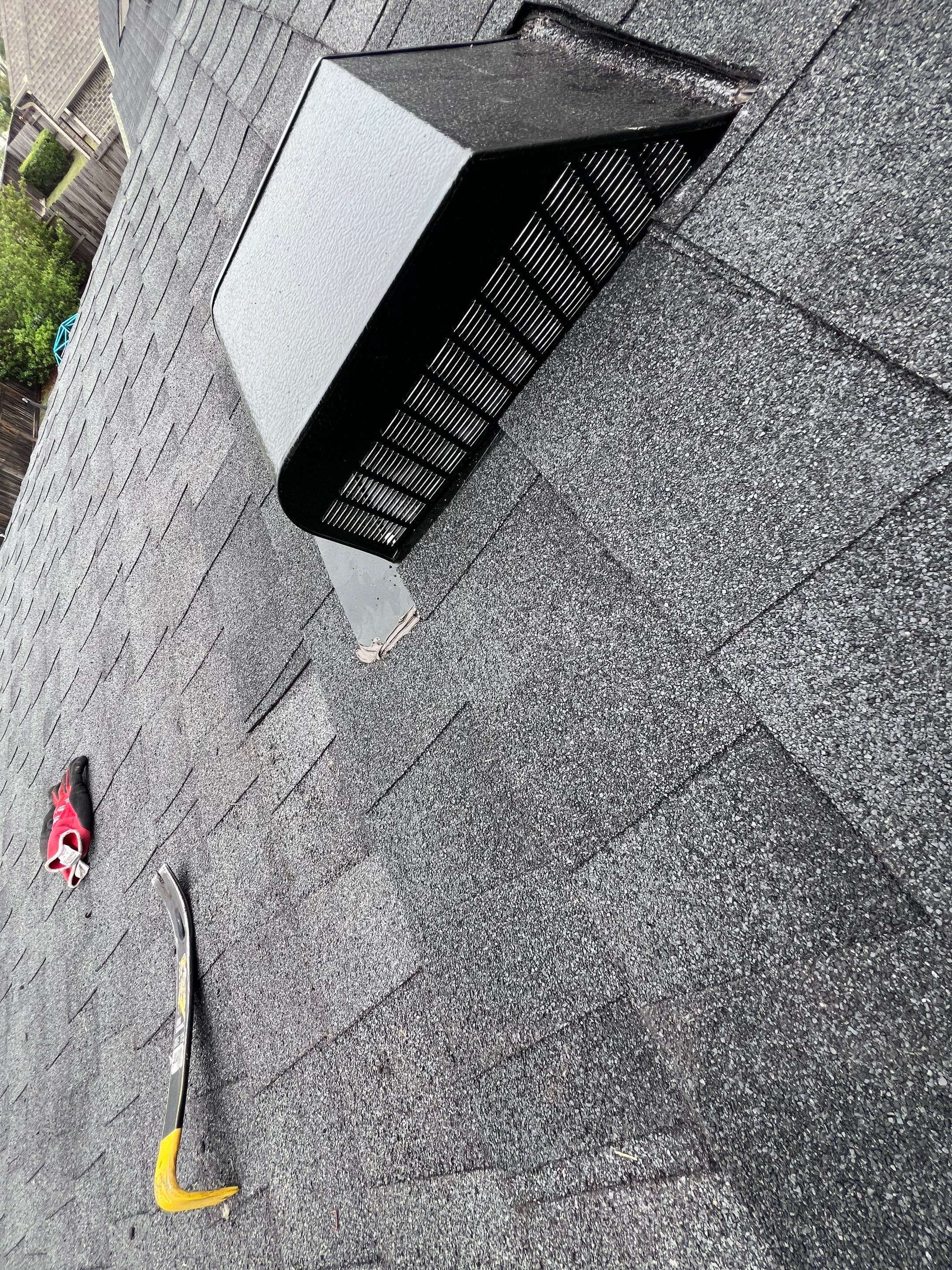 Hail Damage using Owen's Corning Duration (Lifetime) Shingles by Roof Repair Company