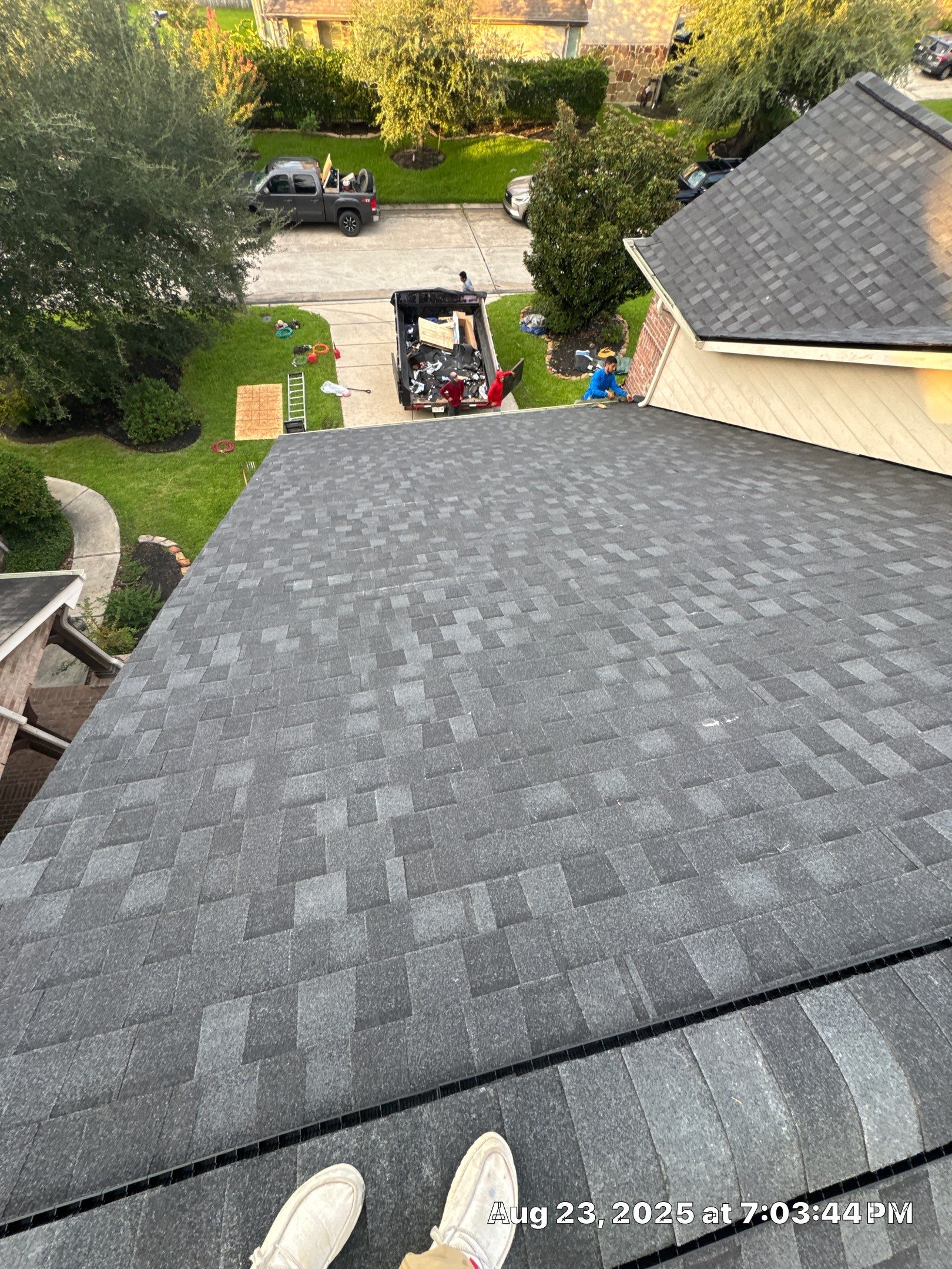 Project in Magnolia by Hartland Roofing & Construction