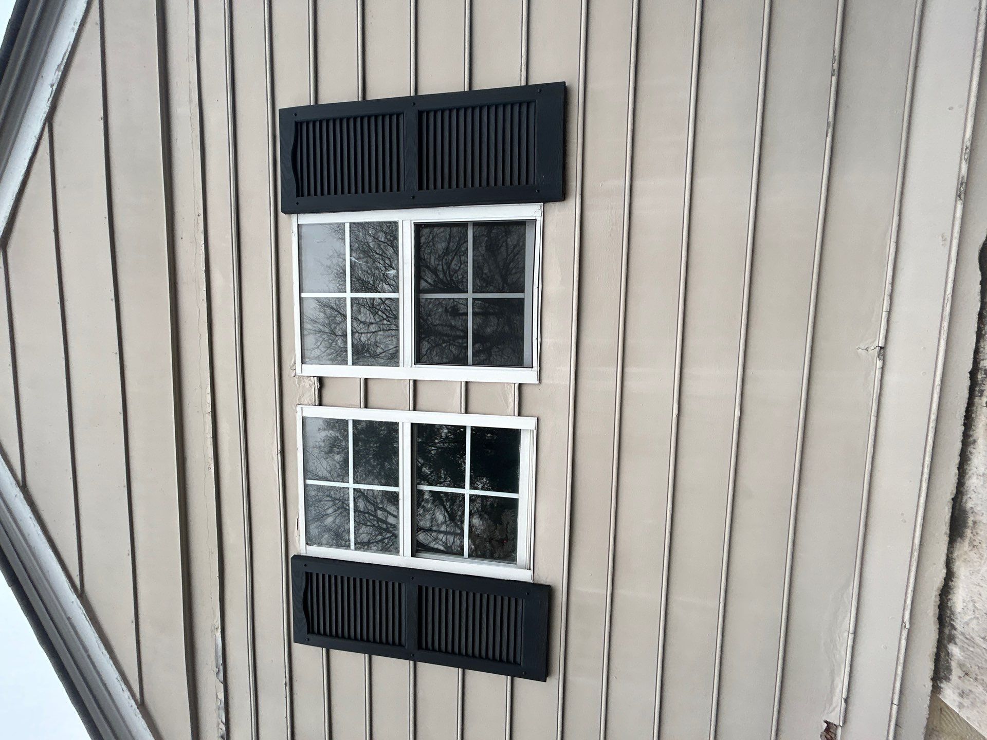 Exterior Damage using Inspection by Karcher Roofing & Construction