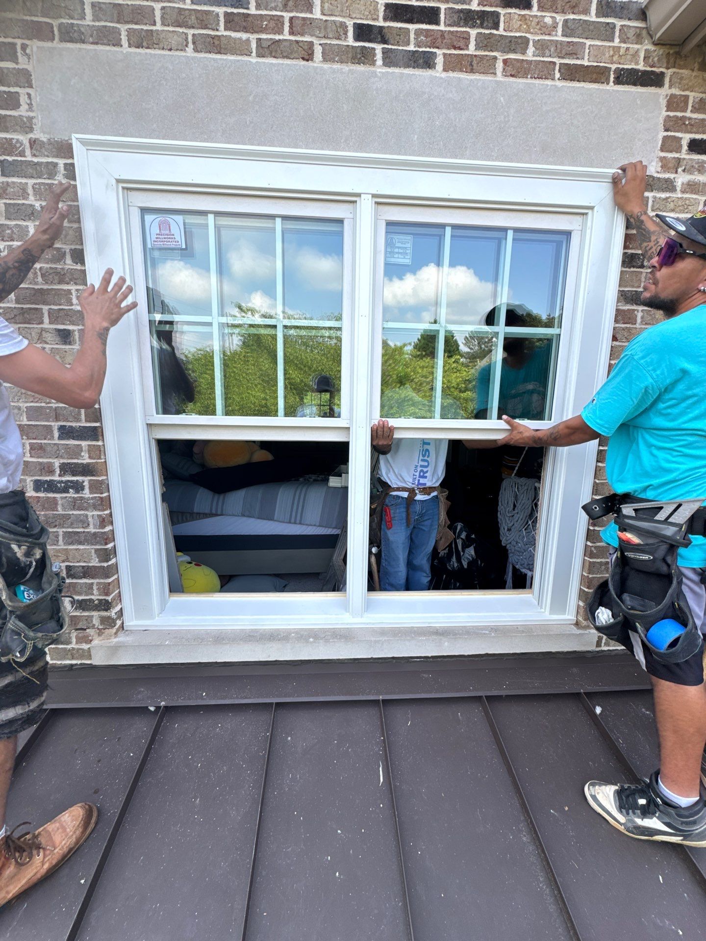 General Exterior Remodeling with Cedar Shakes and Custom Windows in Marietta by Swift Home Renovations