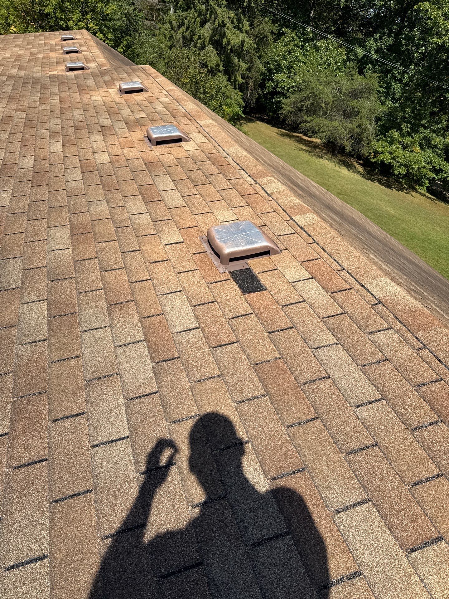 Roof Replacement using Owens Corning Sand Castle and Siding Replacement using Odyssey Plus D4" Wood Grain by 180 Contractors