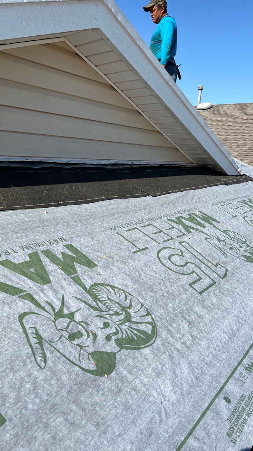 Residential Roofing Installation using GAF Natural Shadow  by A & H Roofing and Contracting