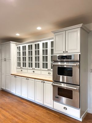 Kitchen Cabinet Painting using Milesi 2k