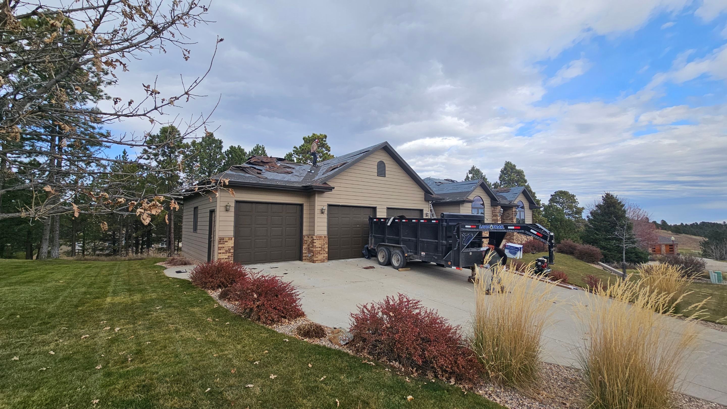 Residential Roofing Installation using Malarkey Shingles by Weather-Tite Exteriors LLC