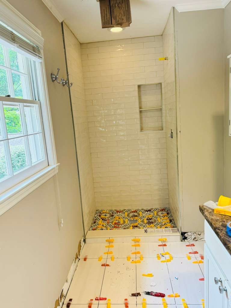 Bathroom renovation by Prudencio