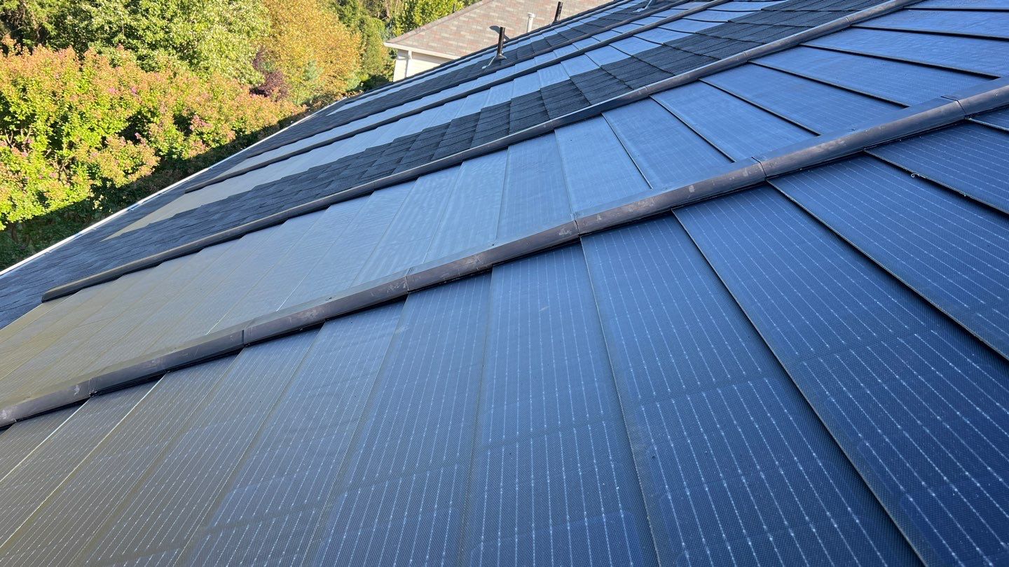 GAF Timberline Solar Roof Ellicott City, MD by American Home Contractors