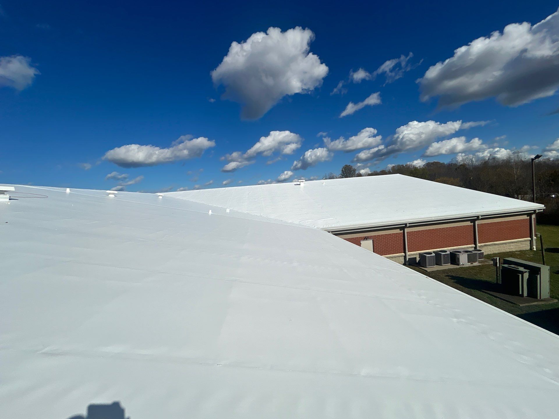 Commercial Roofing Installation using Energy Efficient Roofing by Kentucky Commercial Roofing