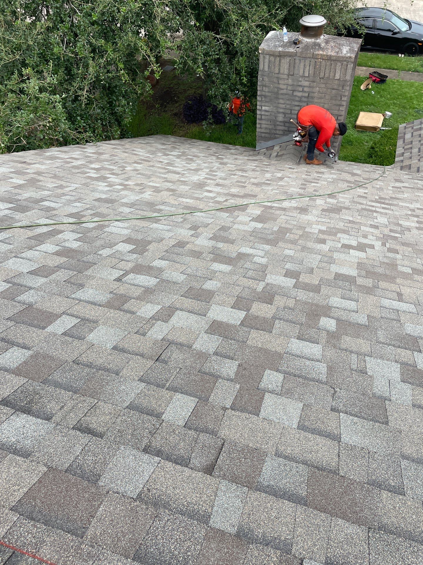 Residential Roofing Repair using Owen's Corning Duration (Lifetime) Shingles by Roof Repair Company