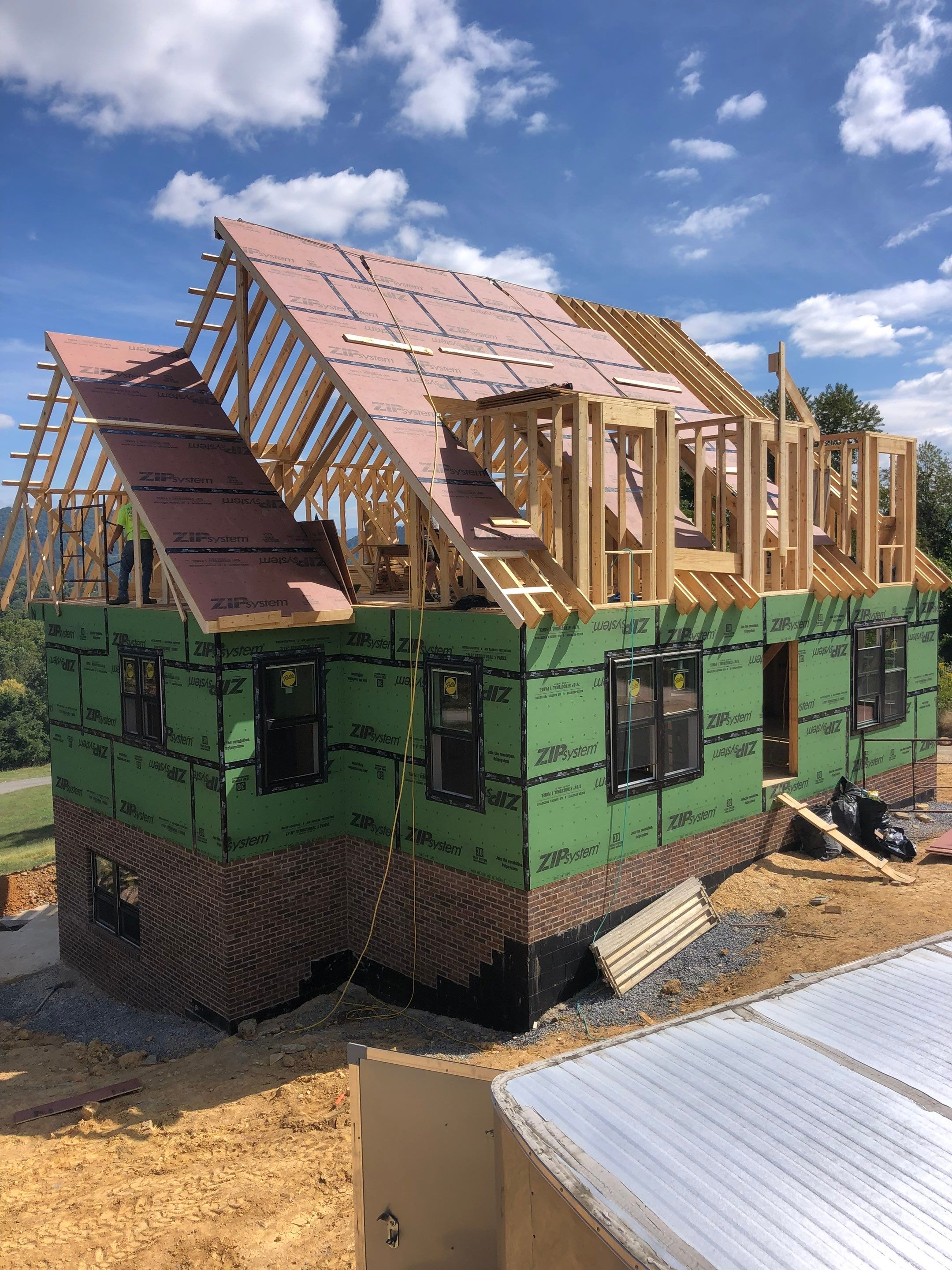 Fire Damage/Ground up rebuild by Wolf Hills Restoration