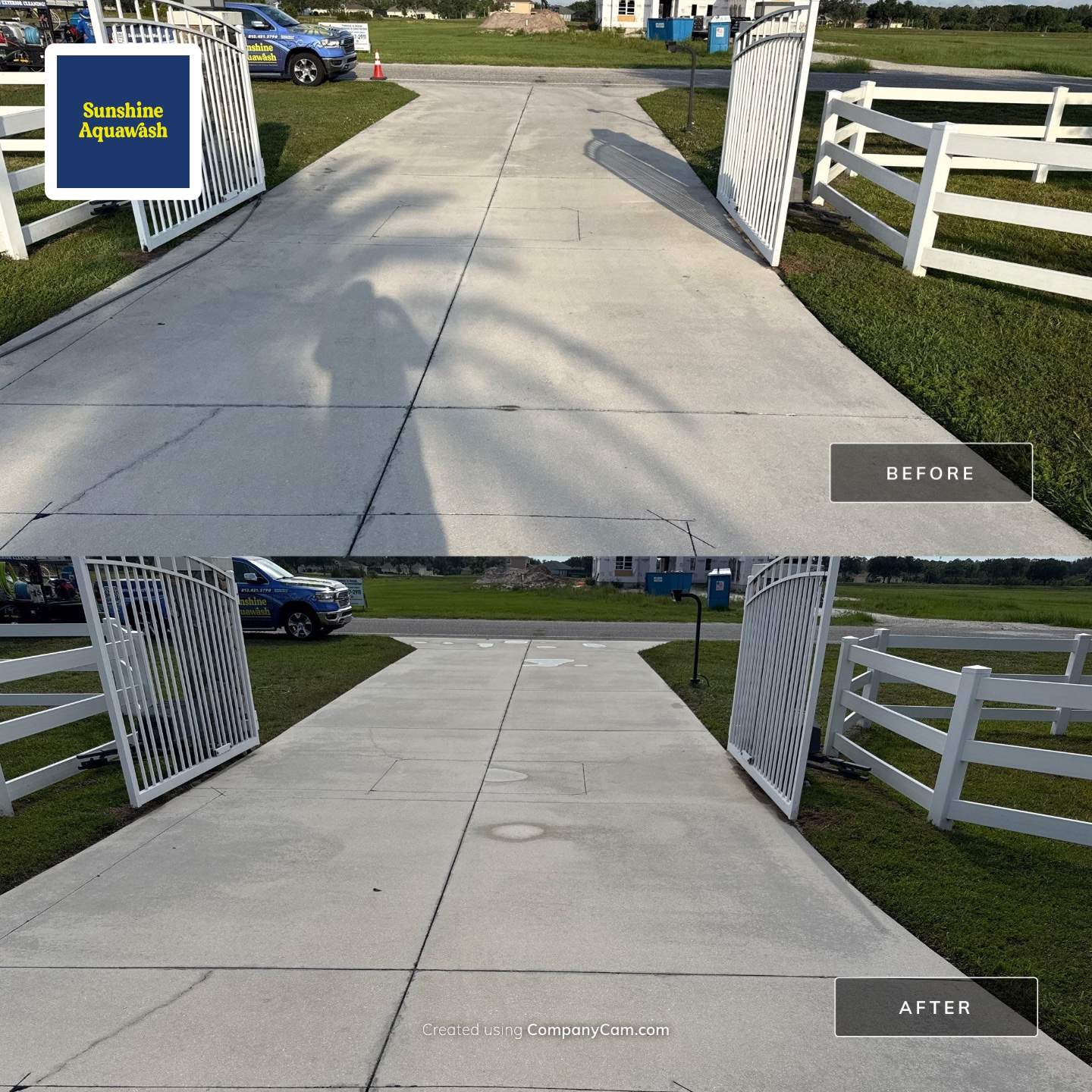 Comprehensive Exterior Cleaning for 2-Story Home in Foxbrook Community – Parrish, FL by Sunshine AquaWash