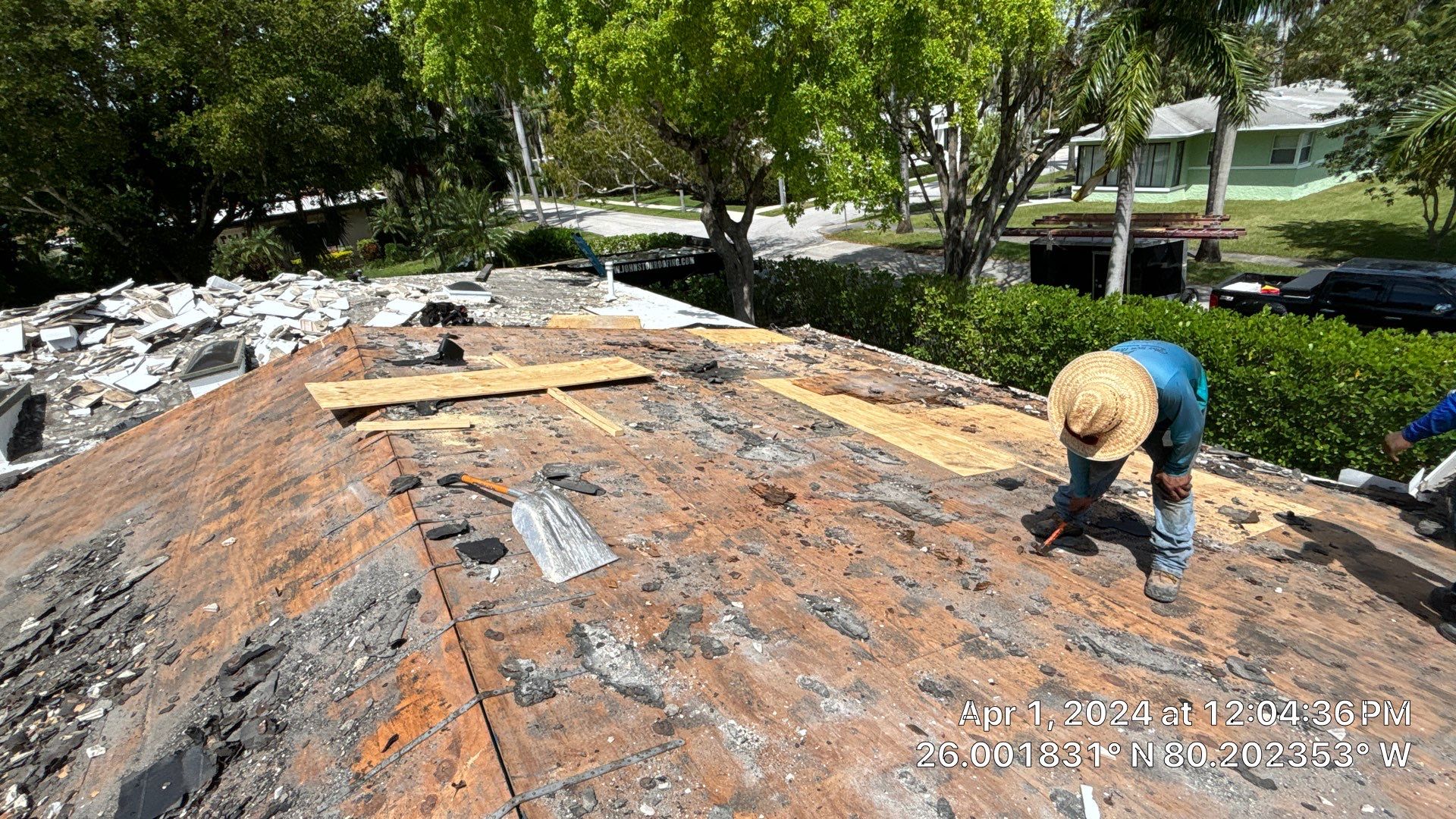 Residential Roof Replacement Using Crown Windsor Tiles by Earl W. Johnston Roofing 