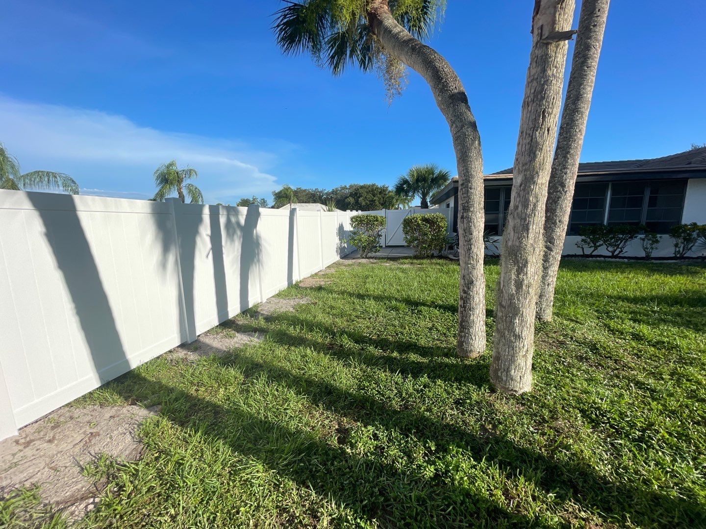Nokomis, FL 6ft. Tall White Vinyl Privacy Fence by Asap fence and gates, LLC