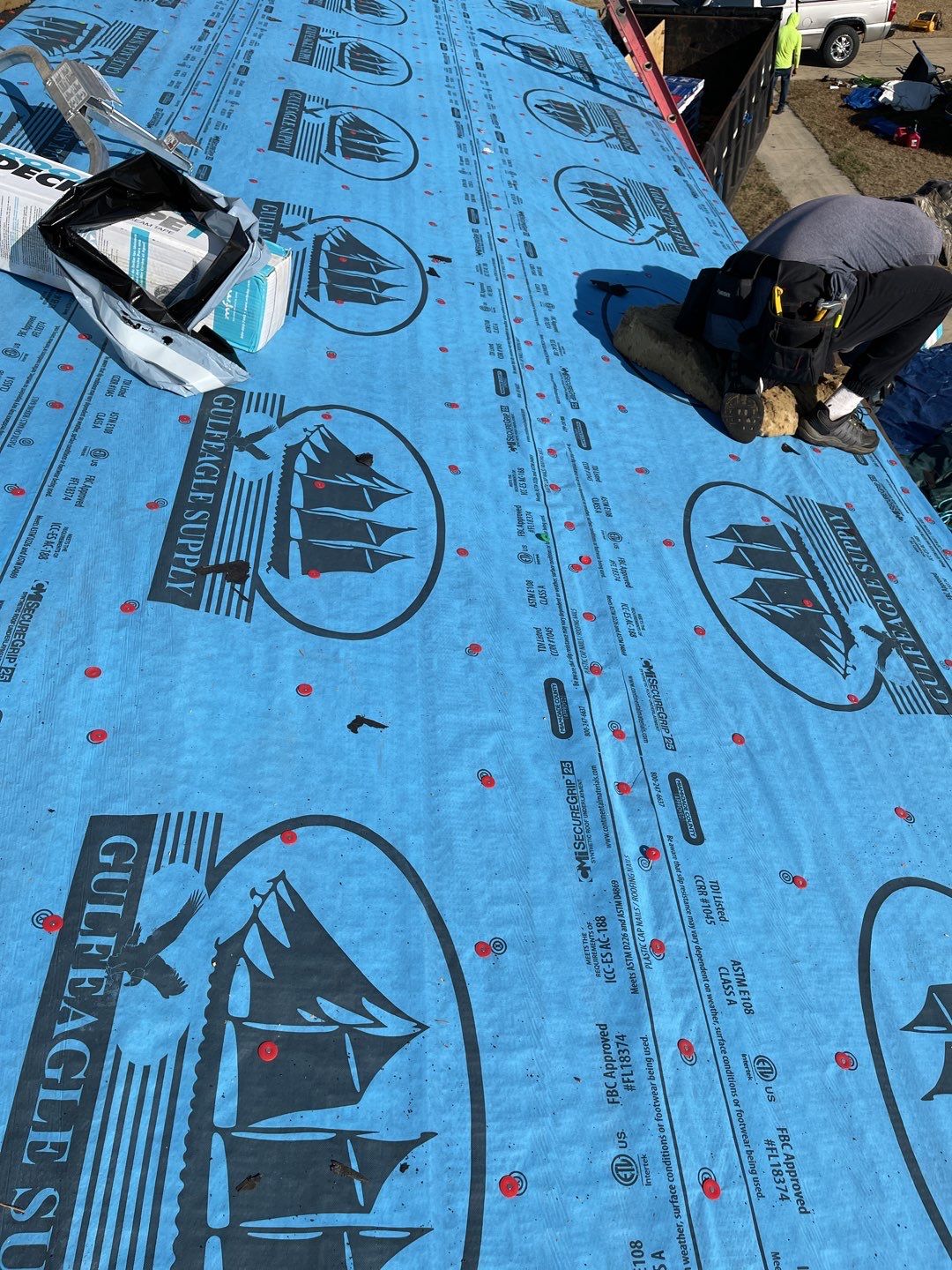 Residential Roofing Installation using Roof Replacement by American Roofing & Construction LLC